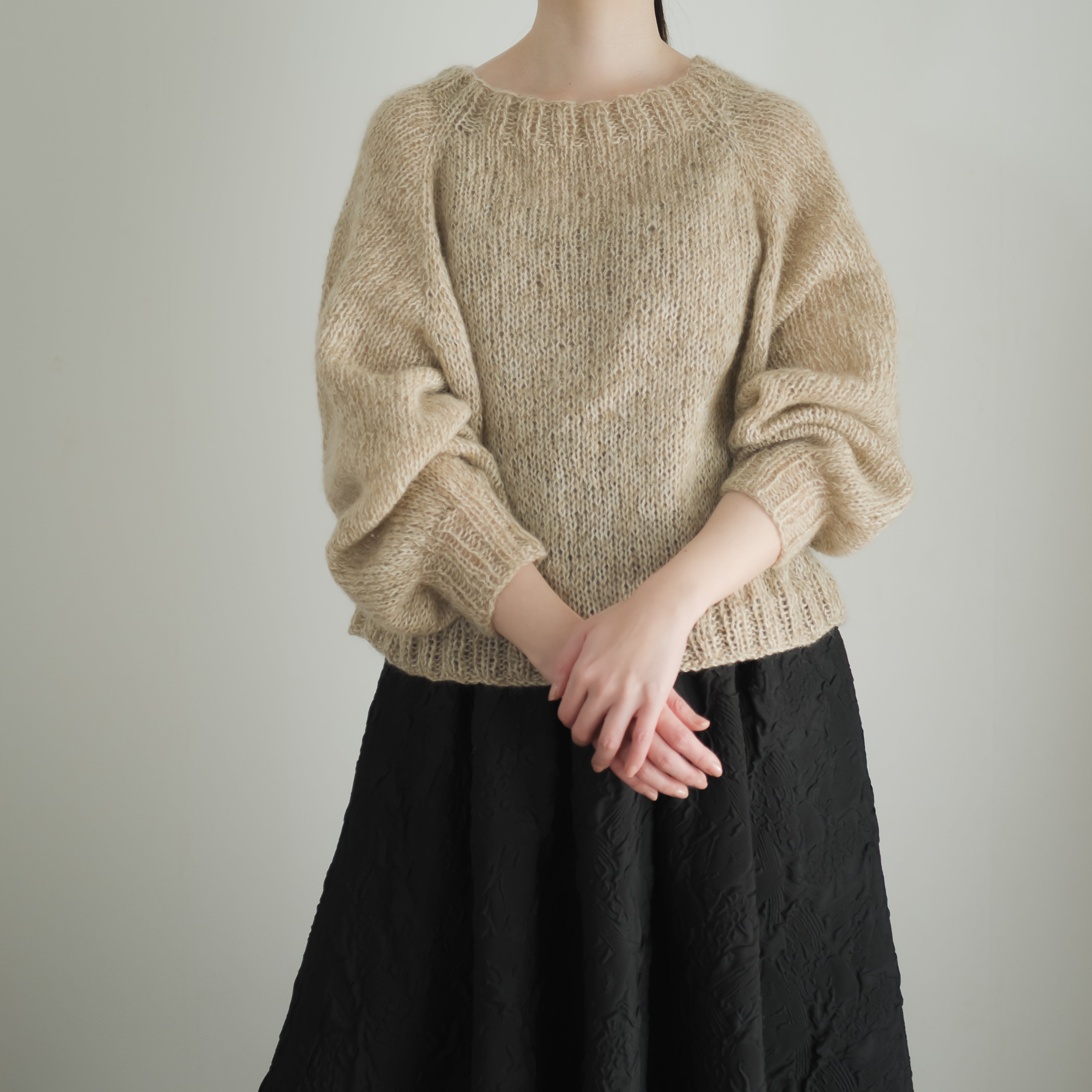 【文章パターン】PILVI SWEATER designed by lumikka(ピルヴィセーター)【PDF】