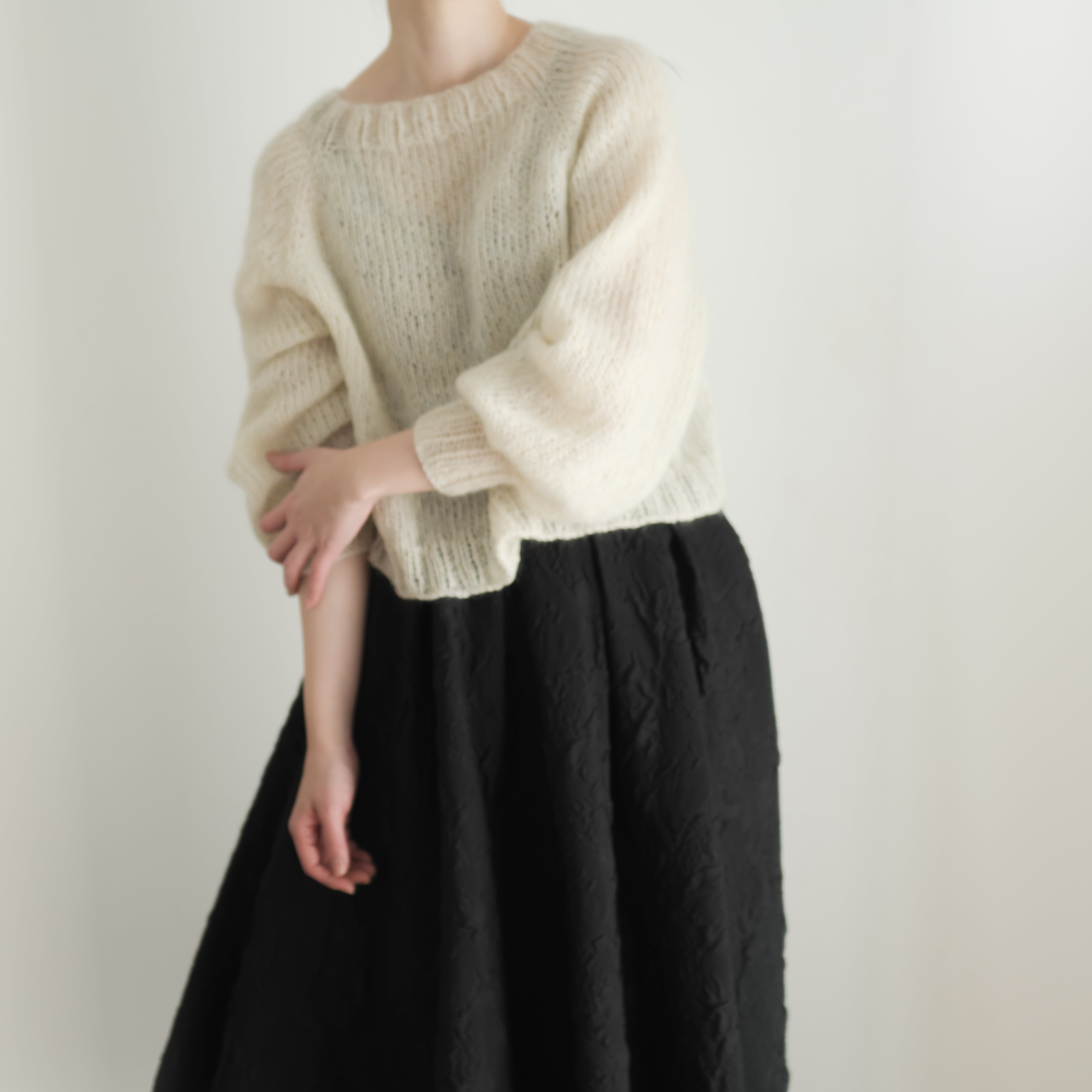 【文章パターン】PILVI SWEATER designed by lumikka(ピルヴィセーター)【PDF】