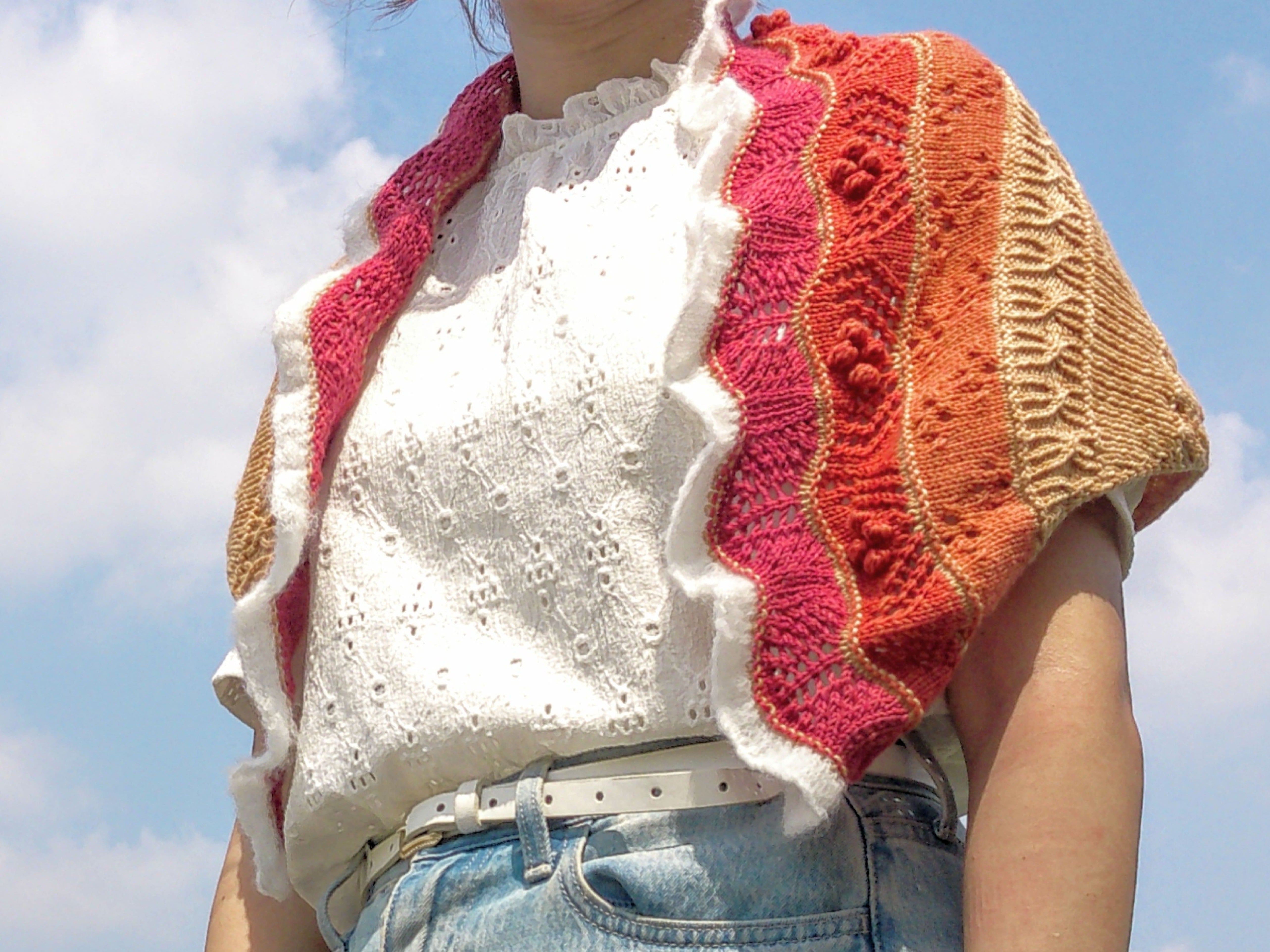 【パターン】Palette Bouquet Shawl by あかねちん / Akane F【PDF】