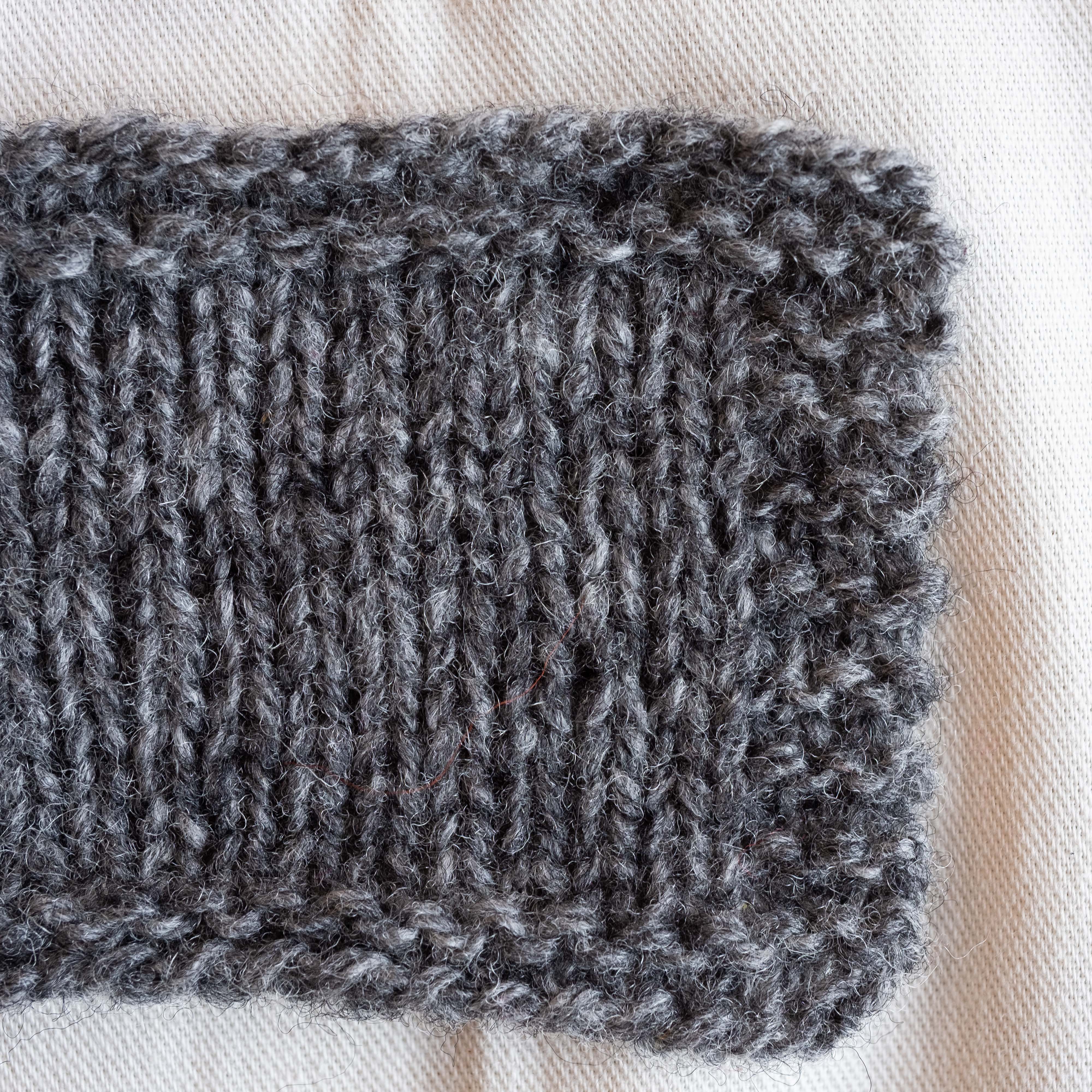 -big project- 1/4 Airy Wool - Melange Gray
