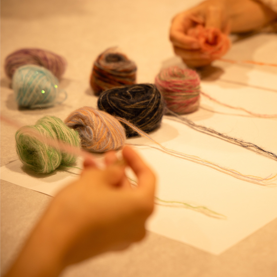 オリジナルヤーン制作予約