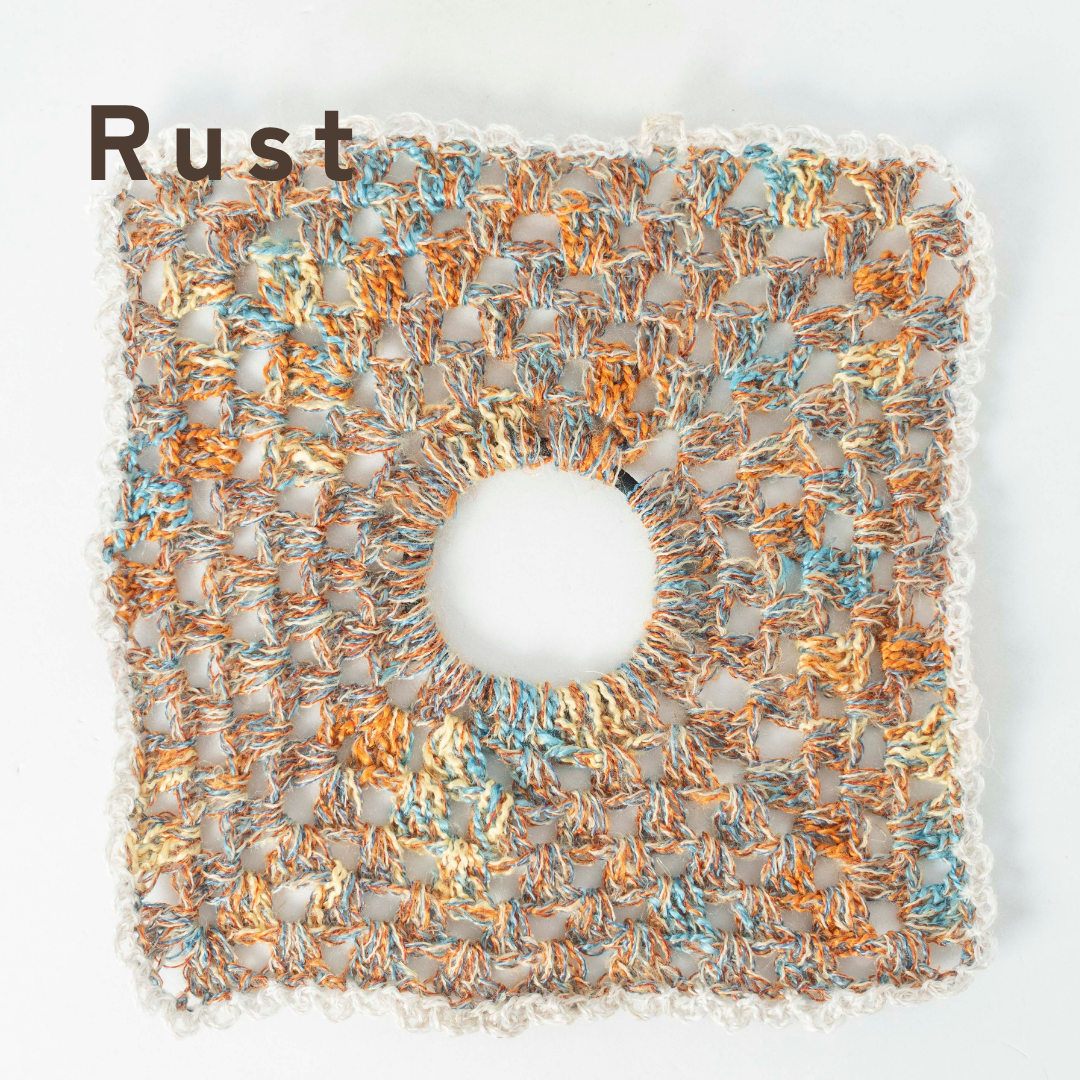 【パターン】グラニースクエアシュシュ【PDF】