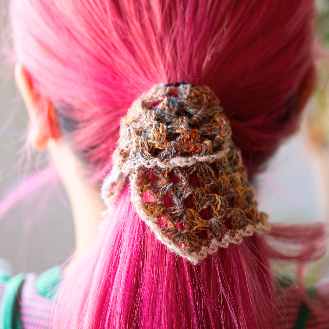 【パターン】グラニースクエアシュシュ【PDF】