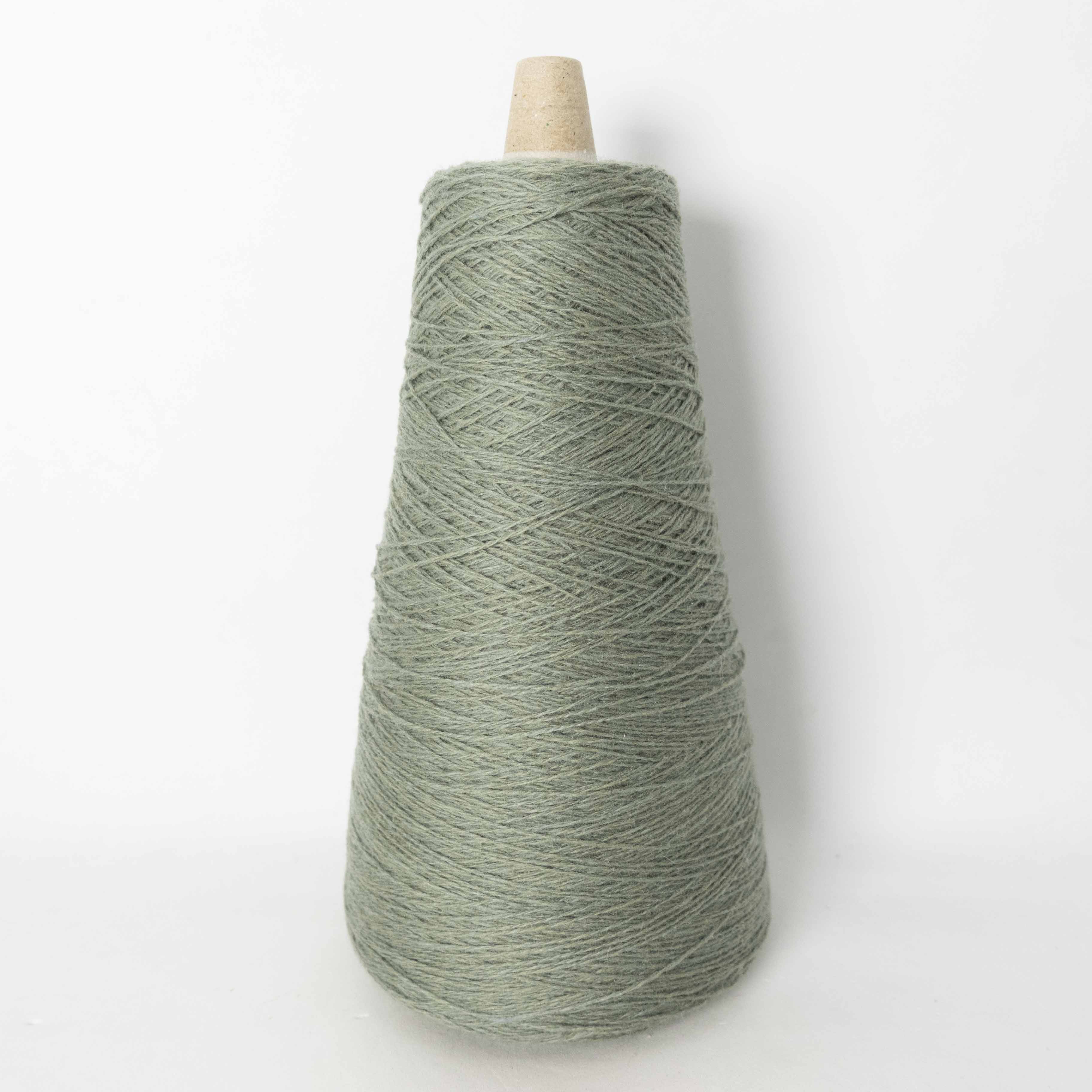 2/24エクストラファインラムズウール - ミントグリーン
