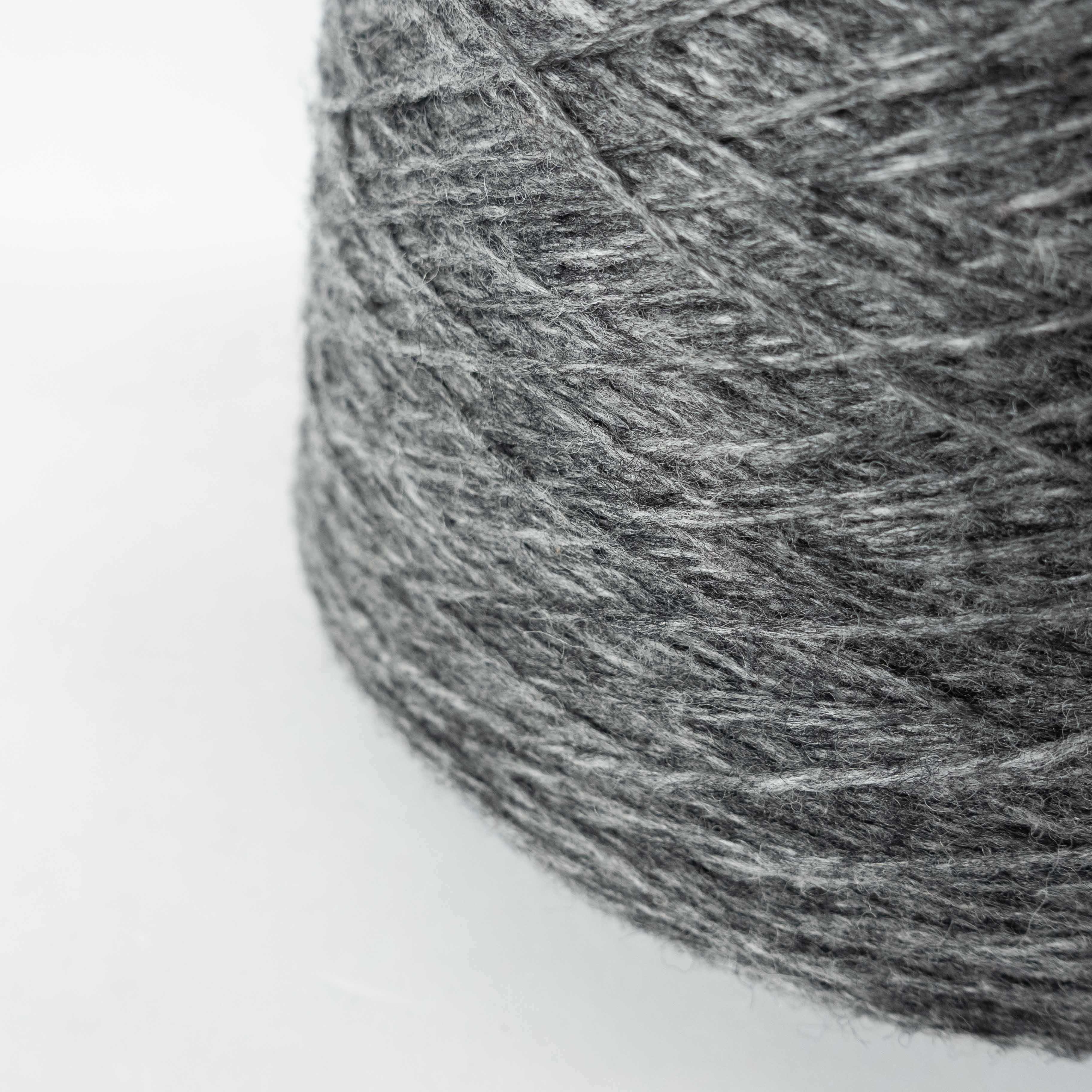 -big project- 1/4 Airy Wool - Melange Gray