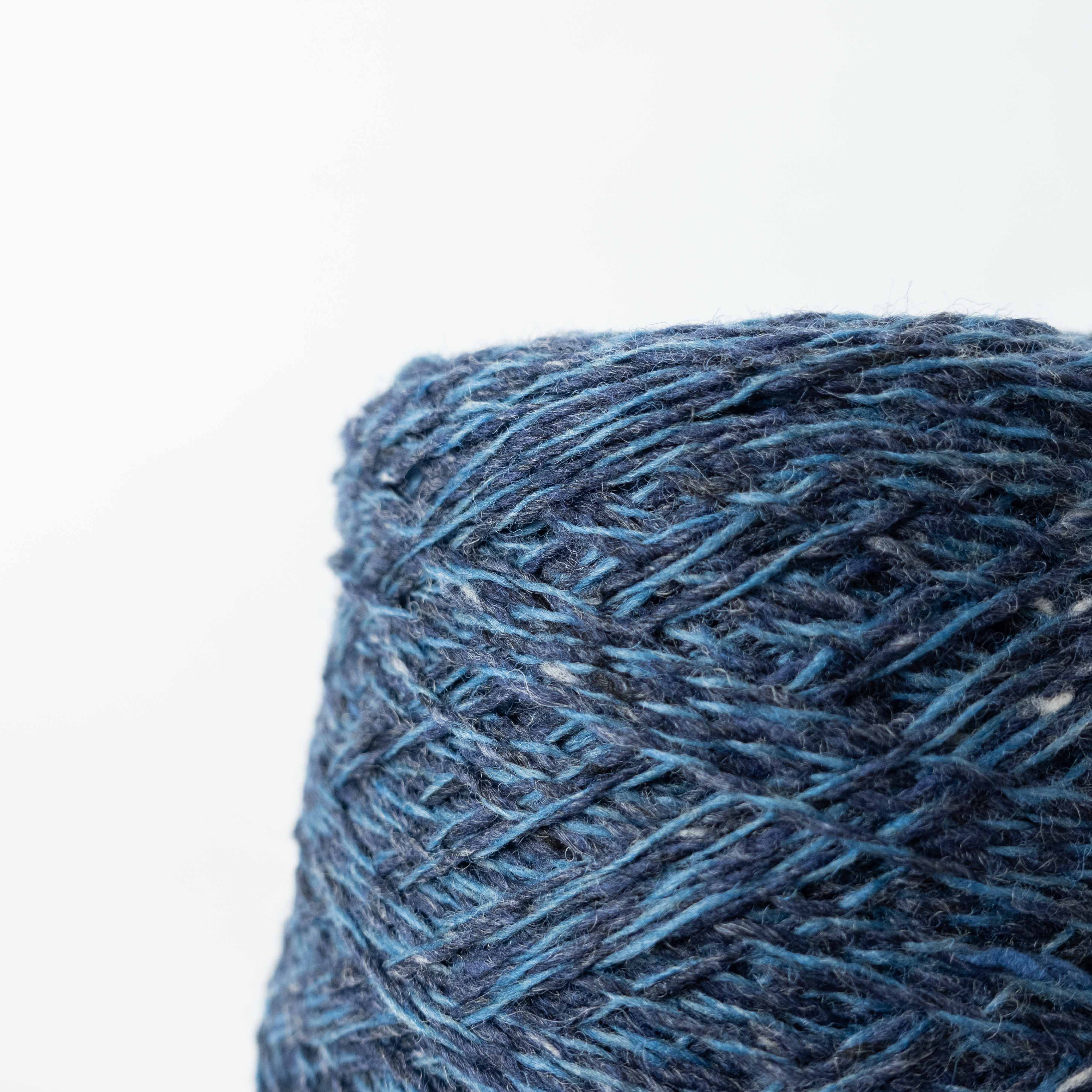 -mid project- 1/4.2 バルキーネップウール - ブルー