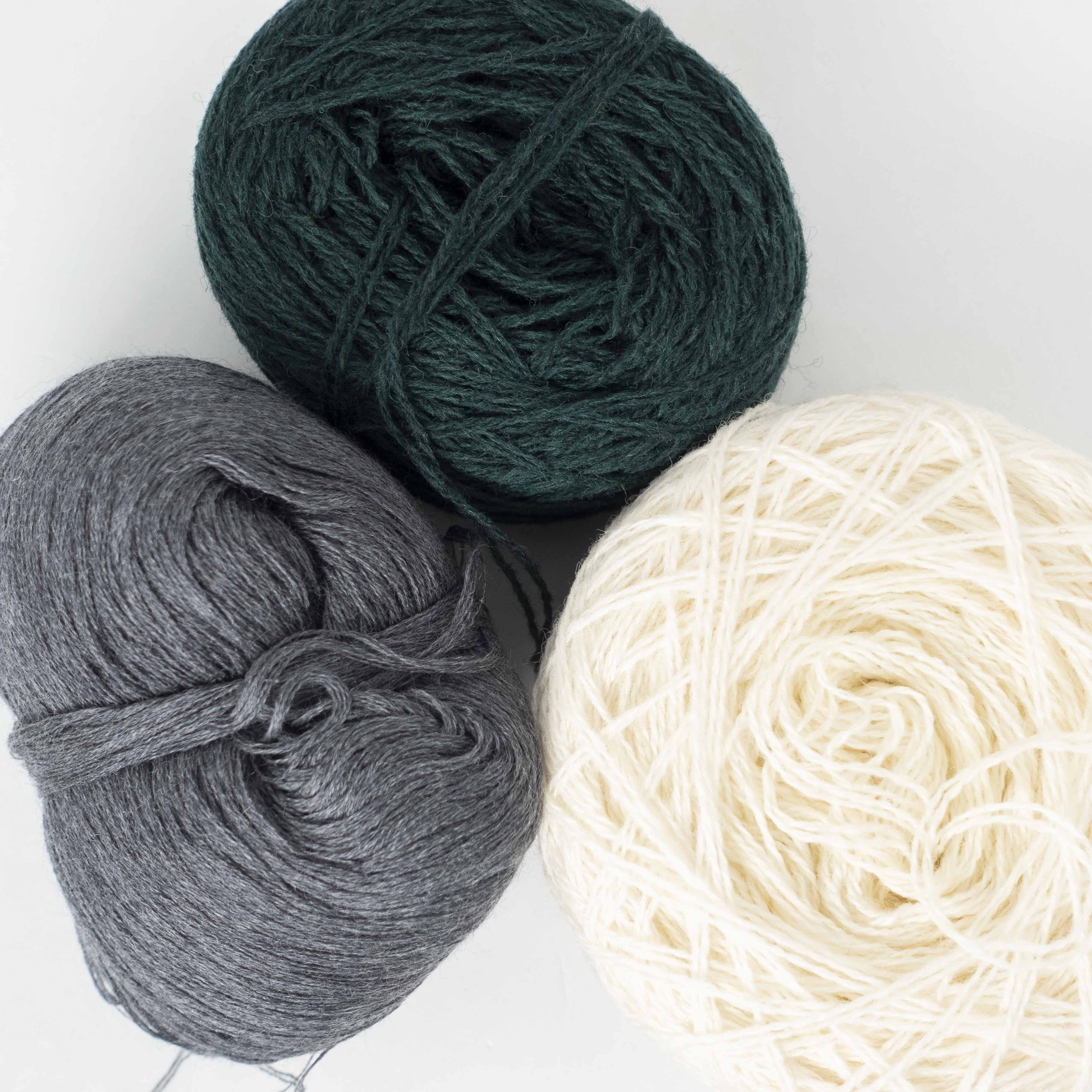 【合計200g】ウール系!玉巻き詰め合わせランダムセット