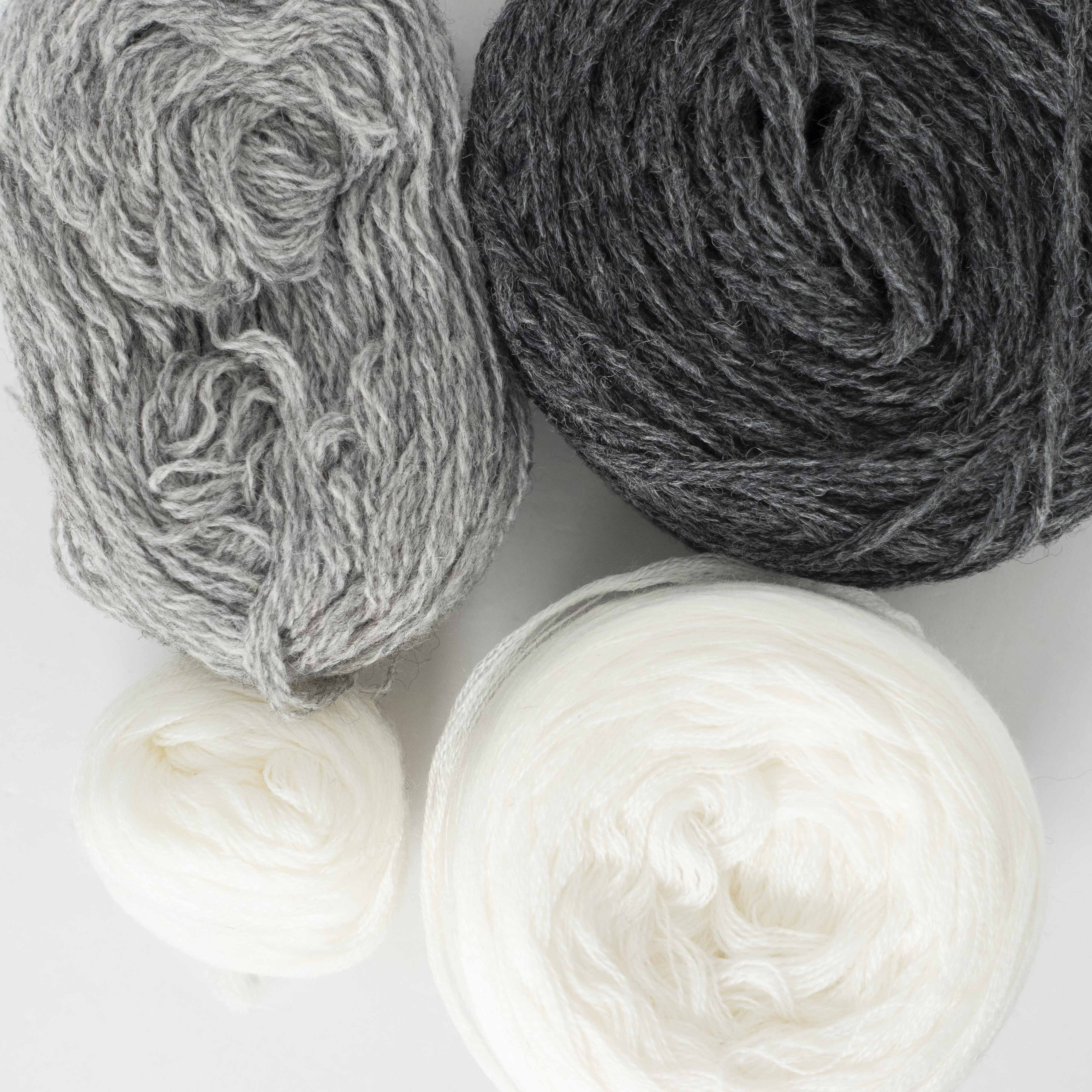 【合計200g】ウール系!玉巻き詰め合わせランダムセット