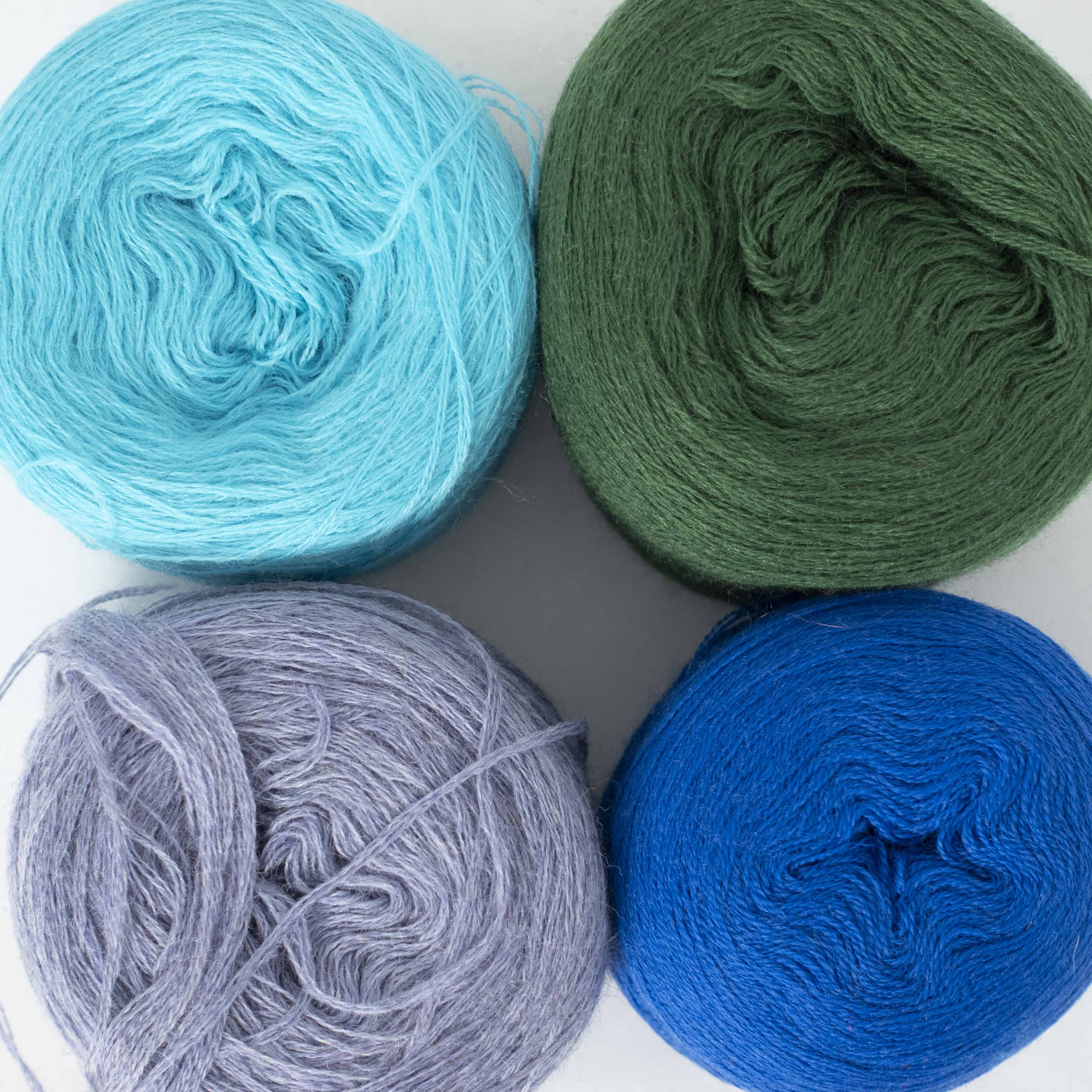 【合計200g】ウール系!玉巻き詰め合わせランダムセット