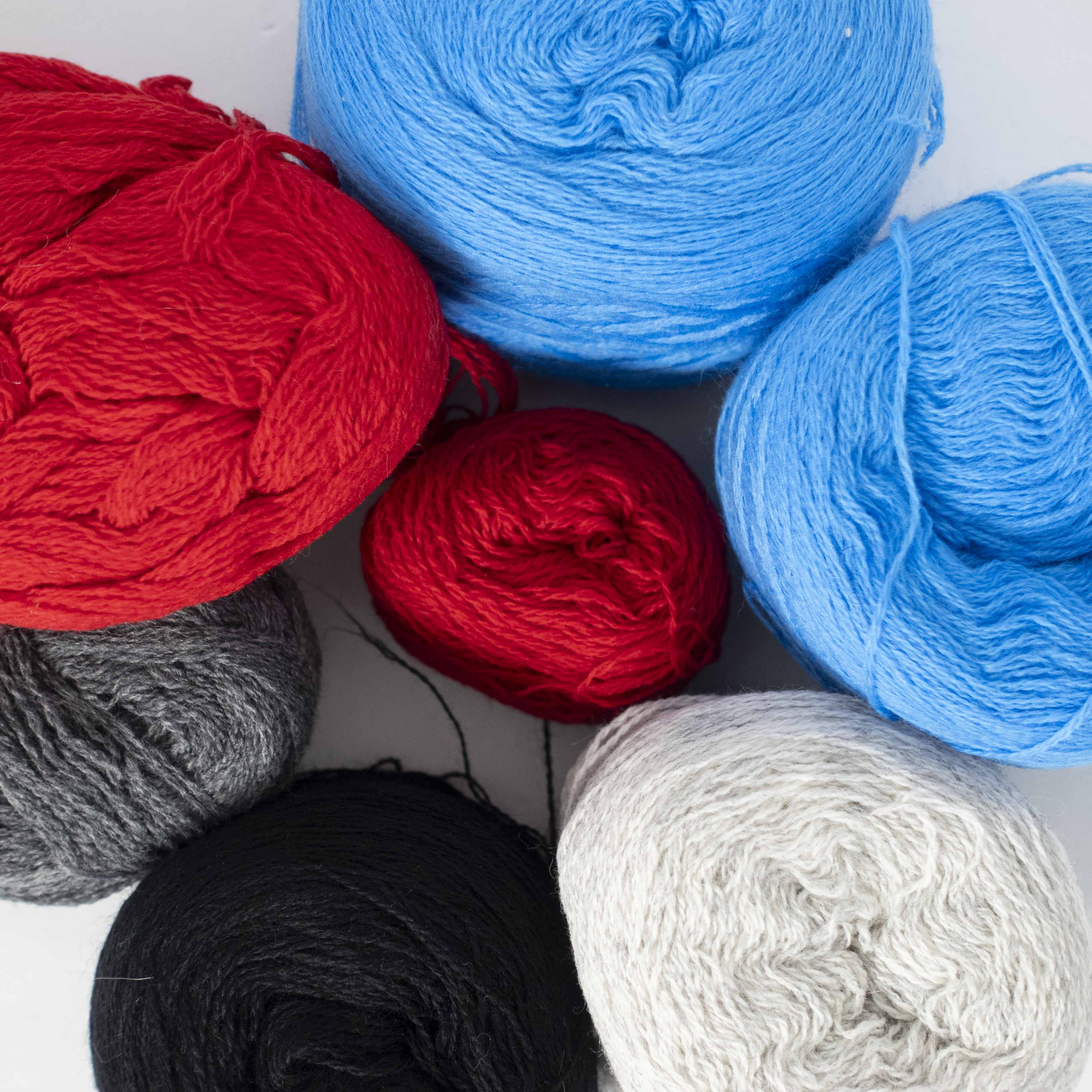 【合計200g】ウール系!玉巻き詰め合わせランダムセット