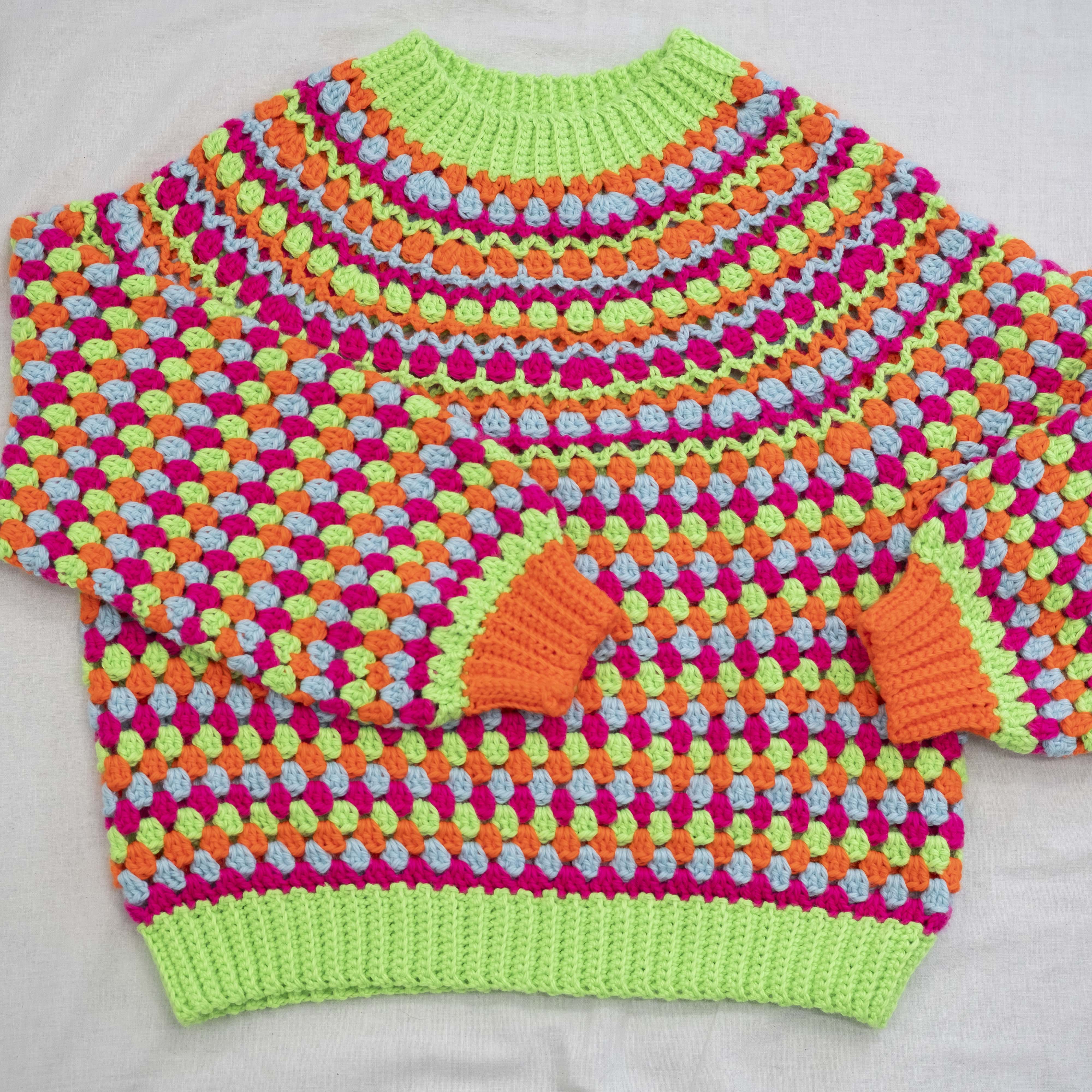 【パターン】Snowdrop Sweater designed by 気分屋にっしぃ(スノードロップセーター) 【PDF】【解説動画付き】