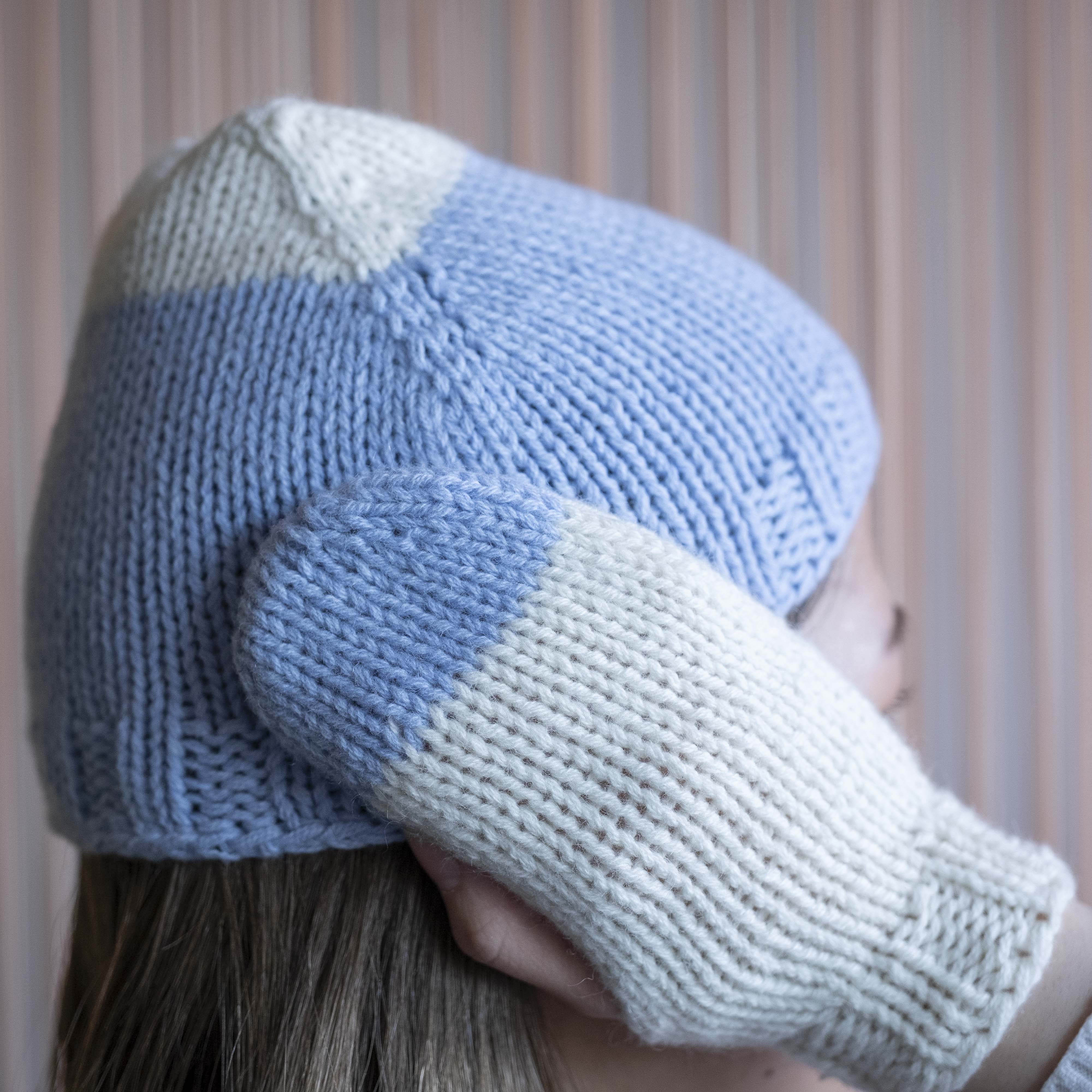 【パターン】Twin Peak Beanie(ツインピークビーニー)【PDF】