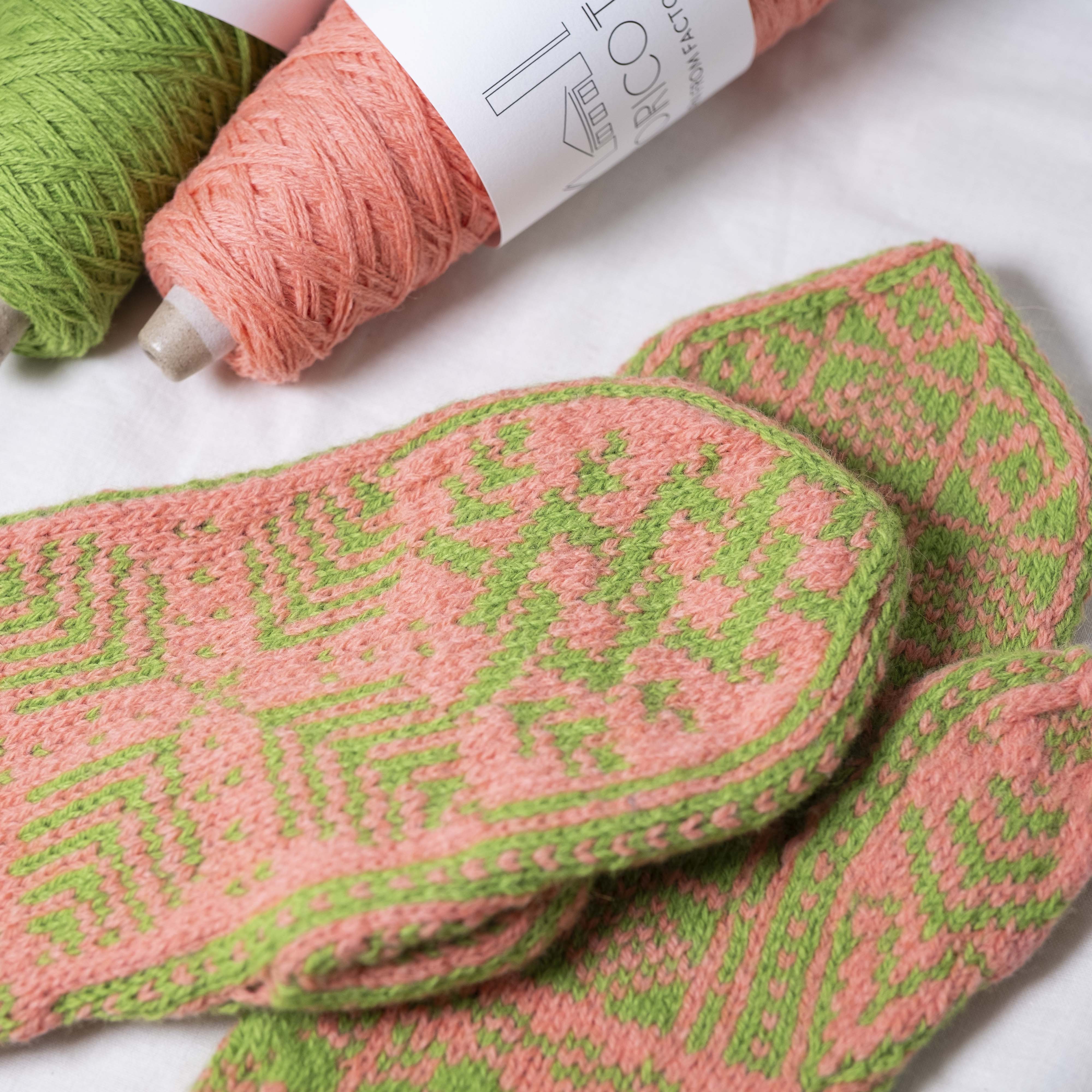 【パターン】Selbu Pine Mittens designed by Nagi’s Knits【PDF】
