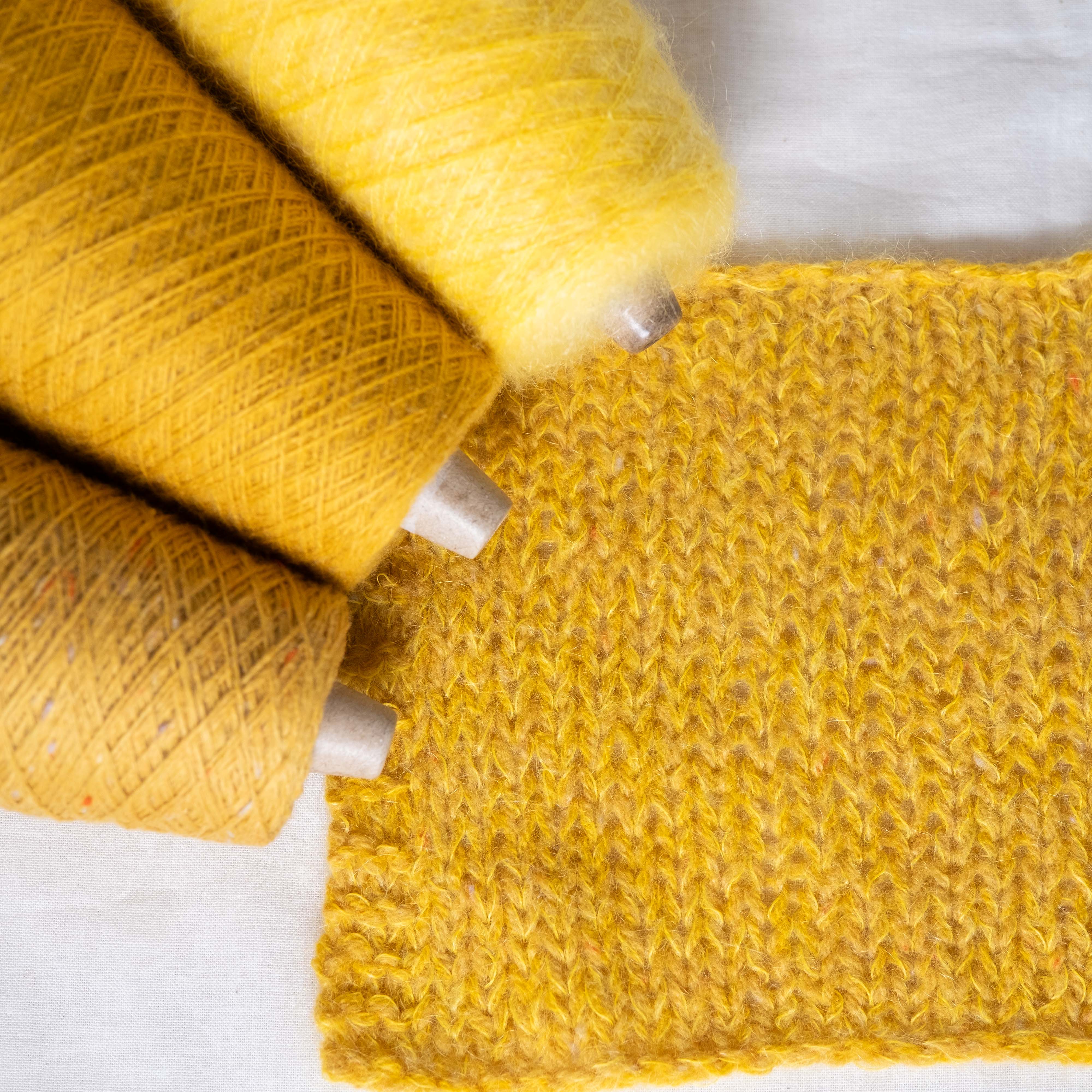 色で楽しむ!ITORICOT獣毛セット【たんぽぽ】