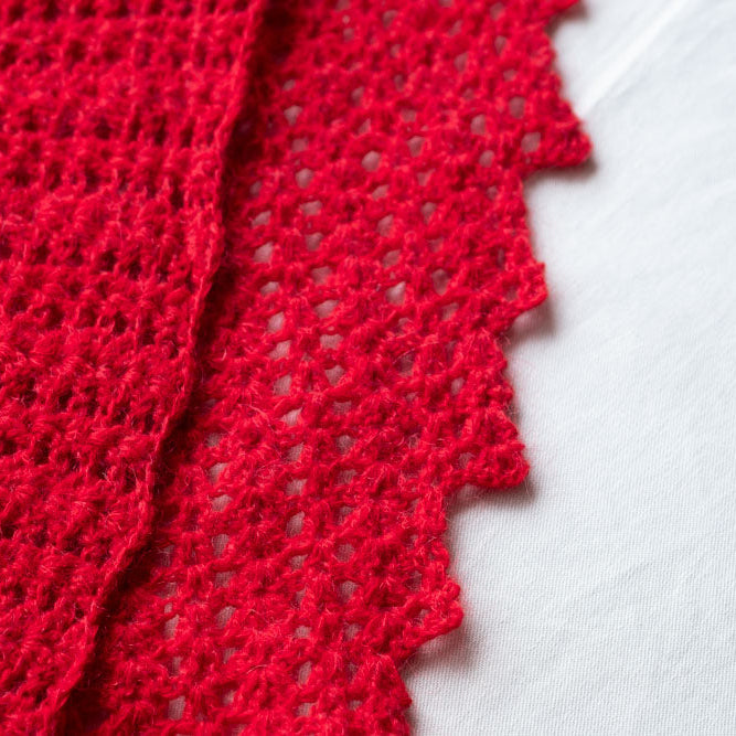 【パターン】Yuzuki Shawl designed by 笠石あき(ユズキショール)【PDF】