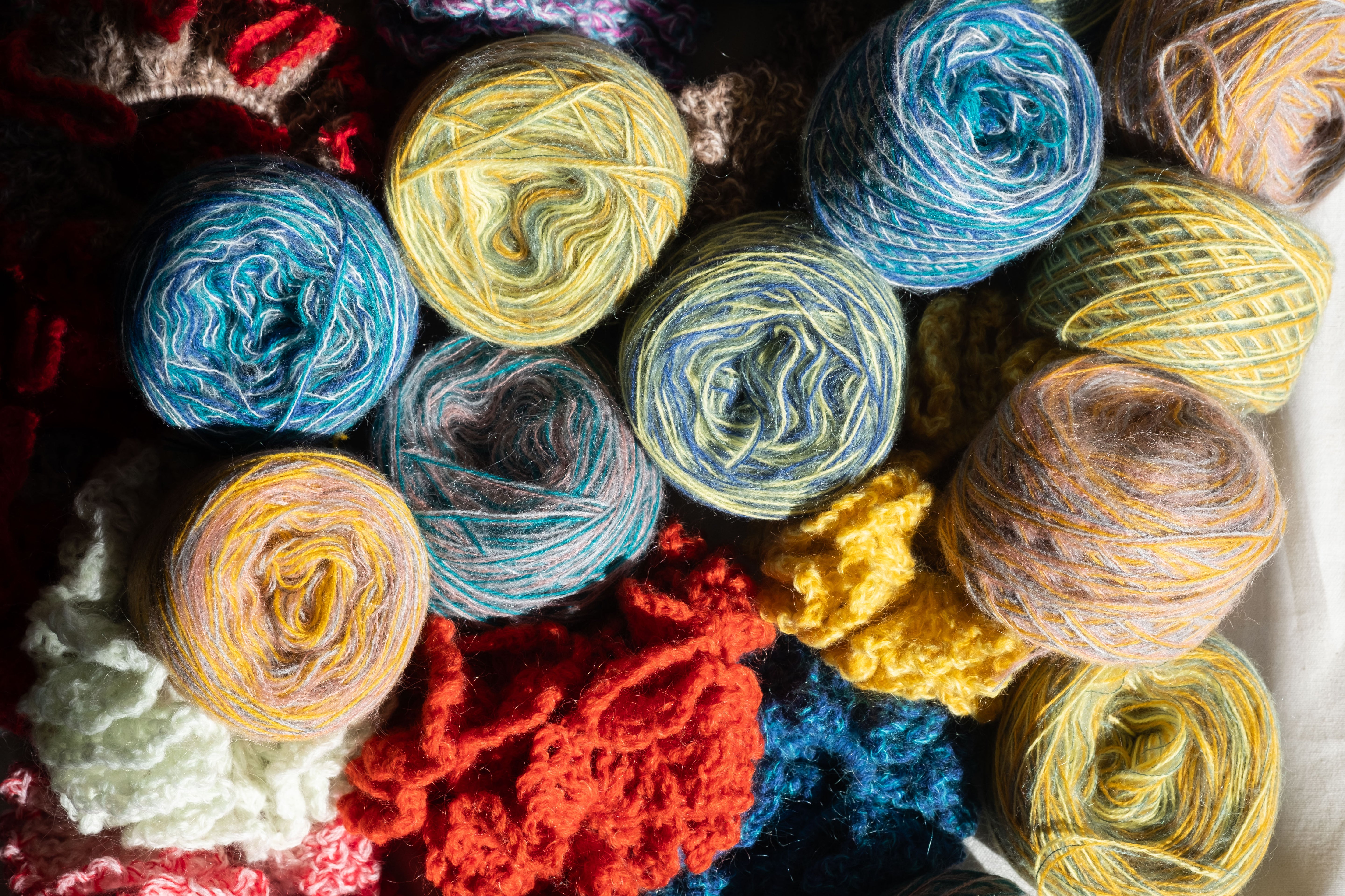 【パターン+材料付き】 Mimosa(ミモザ)【シュシュキット】