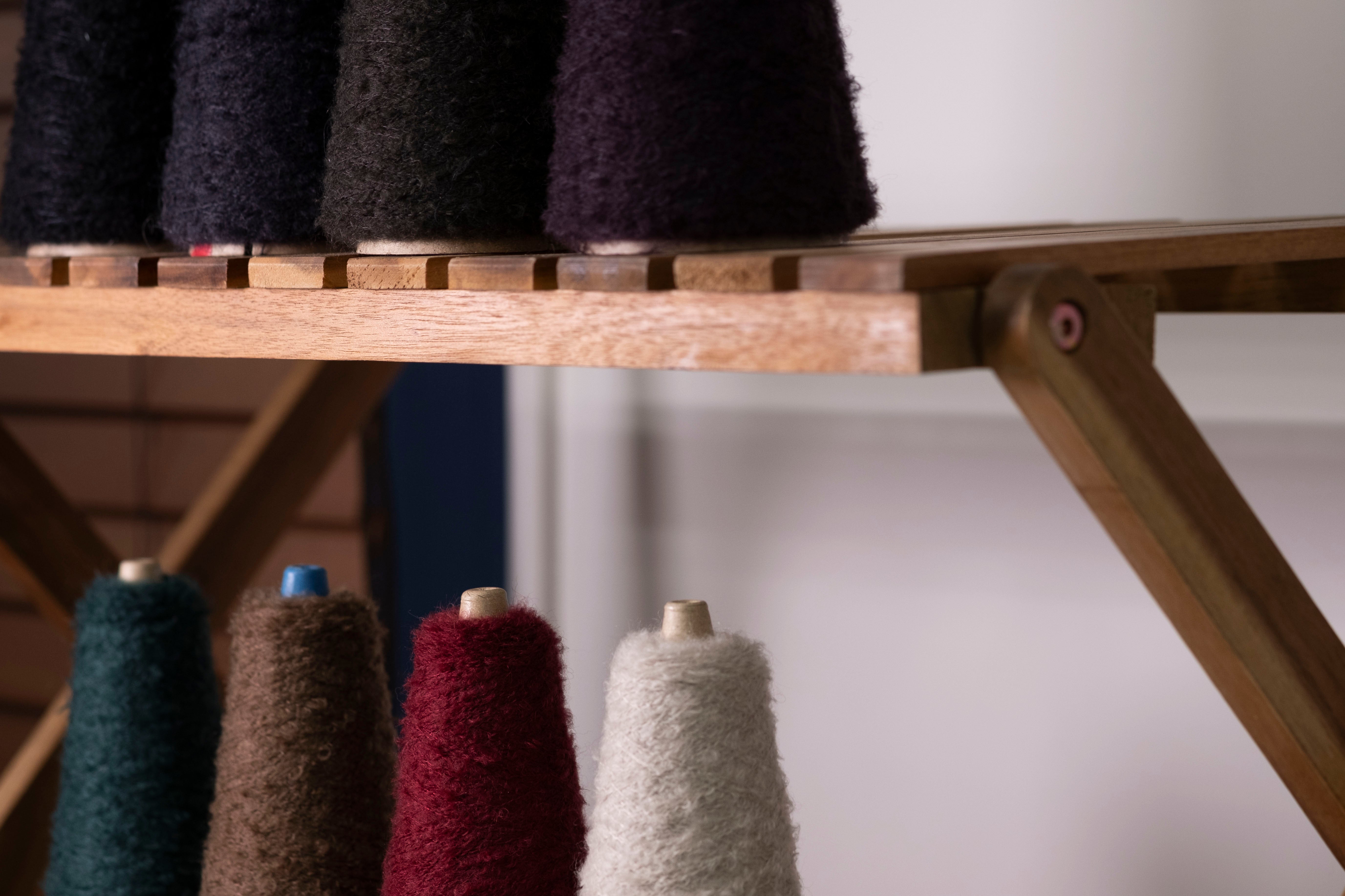 1/16 キャメル×モヘアブークレ