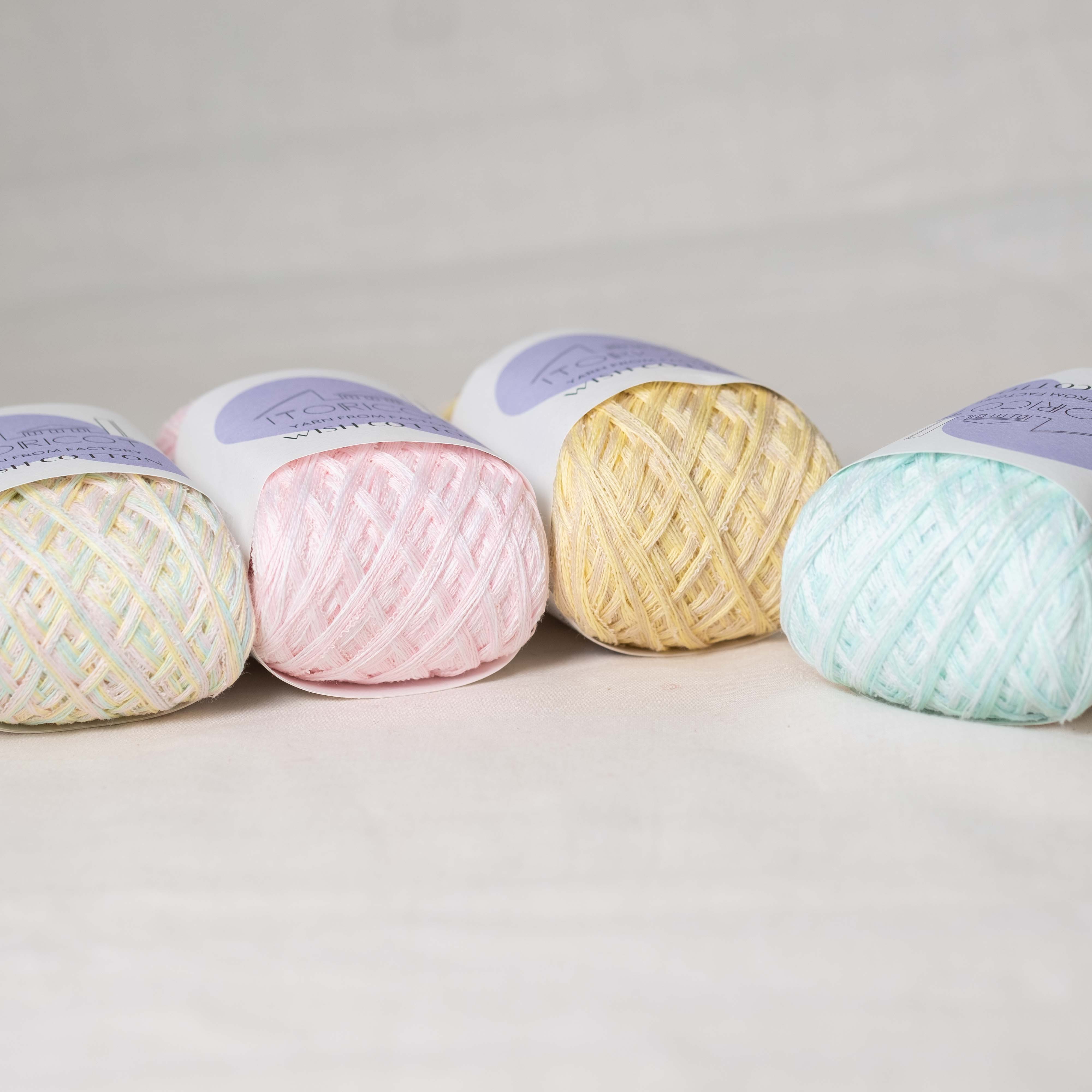 【30g / 100gランダムパック】WISH COTTON MIXED COLOR 2026(ITORICOTオリジナルソックヤーン)