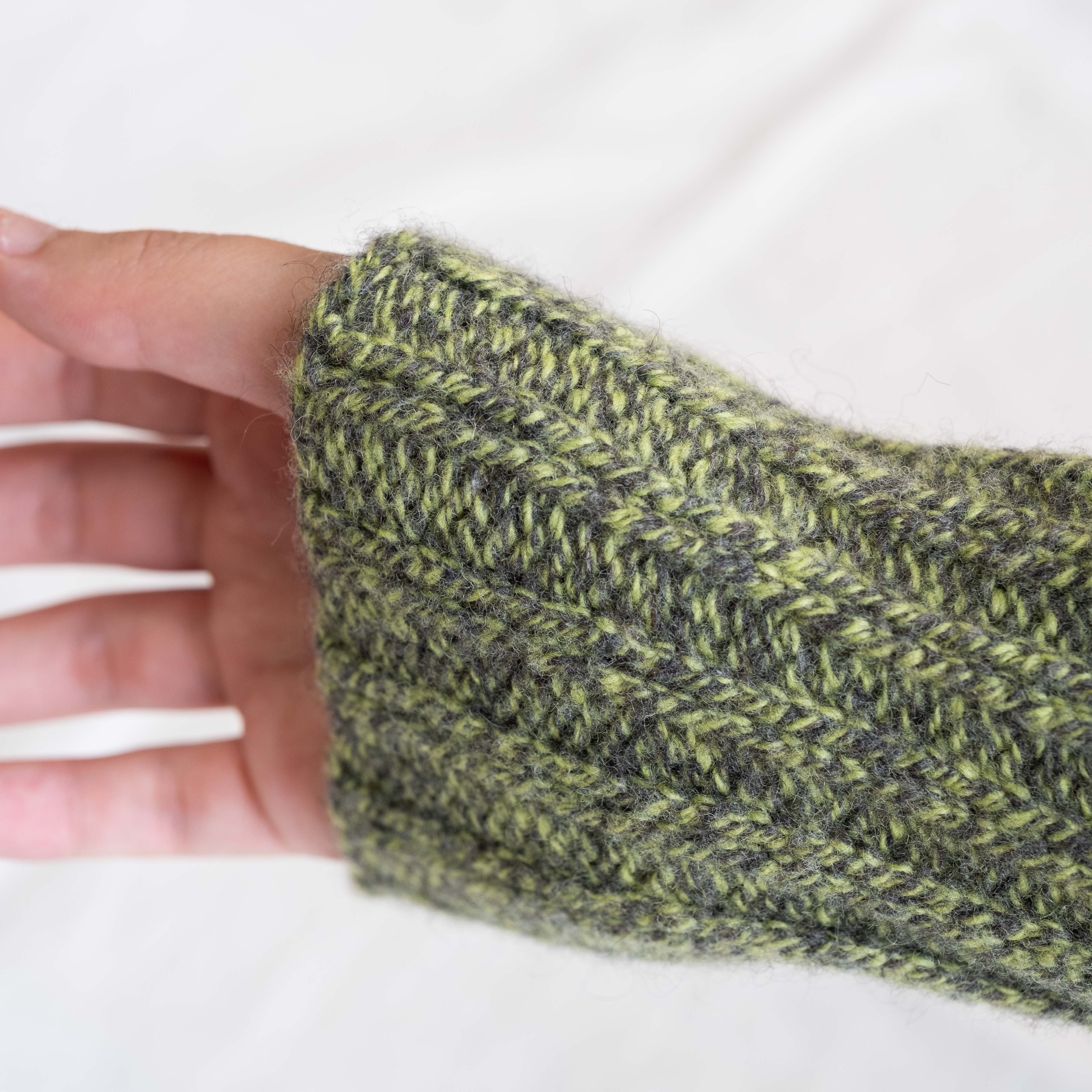 【文章パターン】ねじり目のアームウォーマー【PDF】