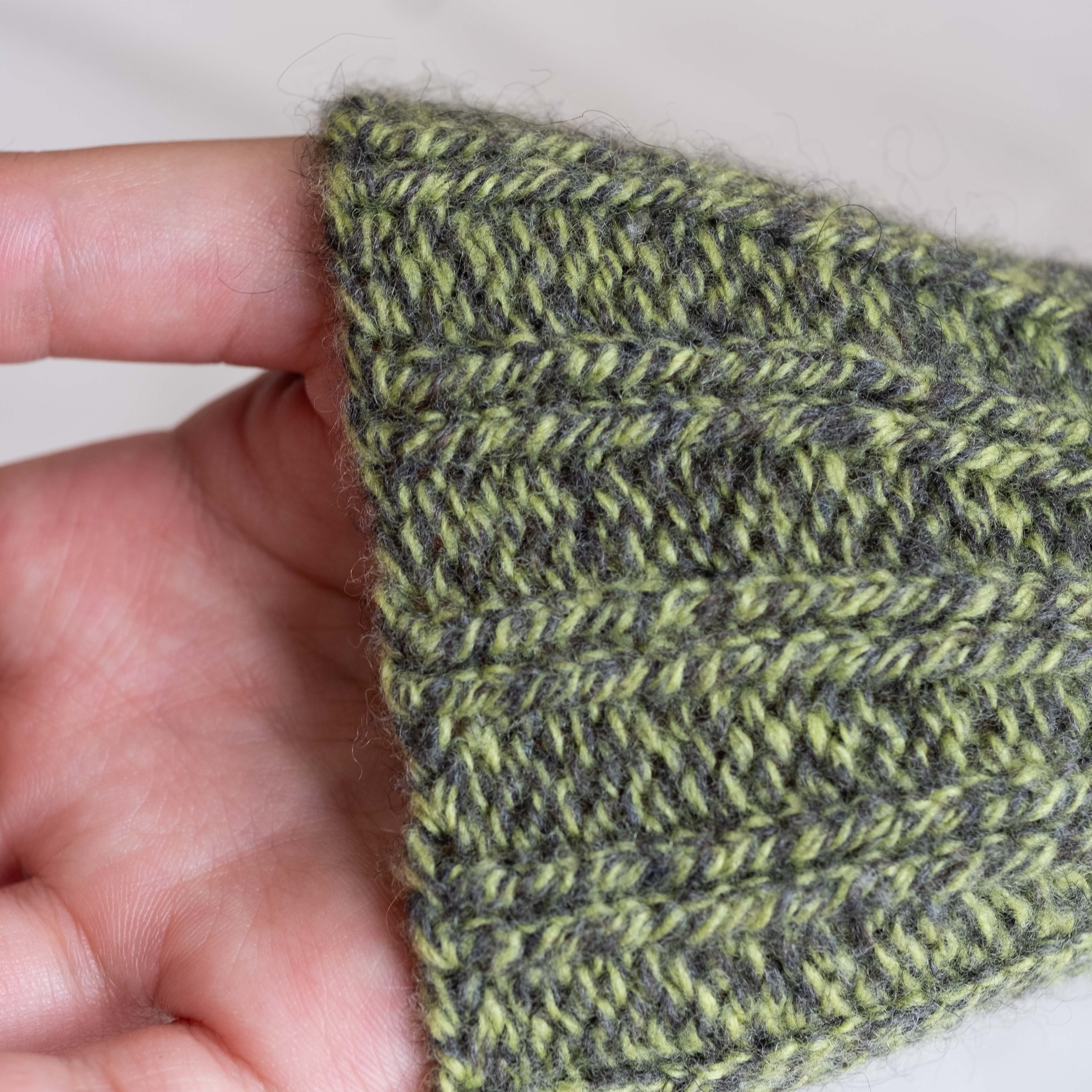 【文章パターン】ねじり目のアームウォーマー【PDF】