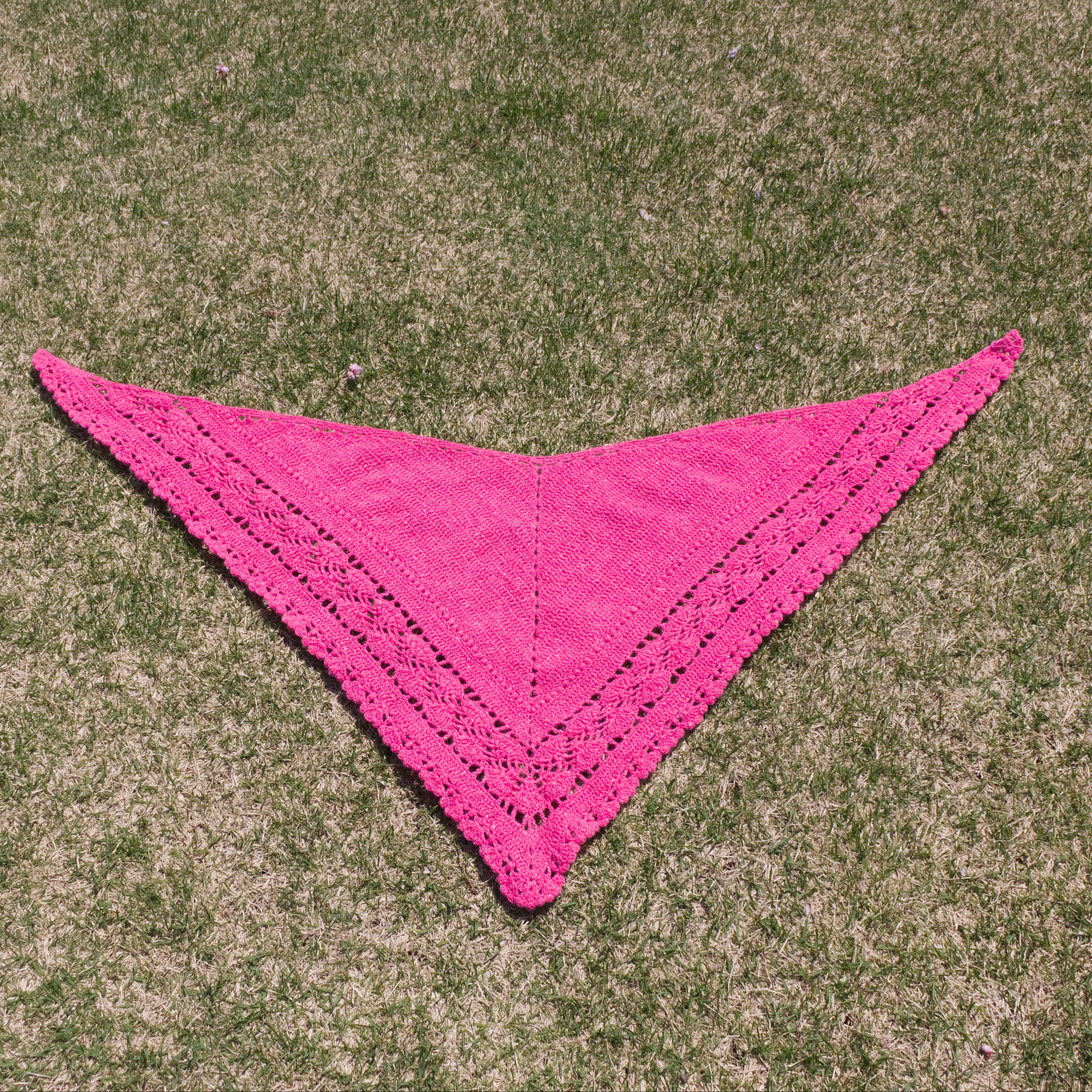 【パターン】Hiroka Shawl designed by 笠石あき(ヒロカショール)【PDF】
