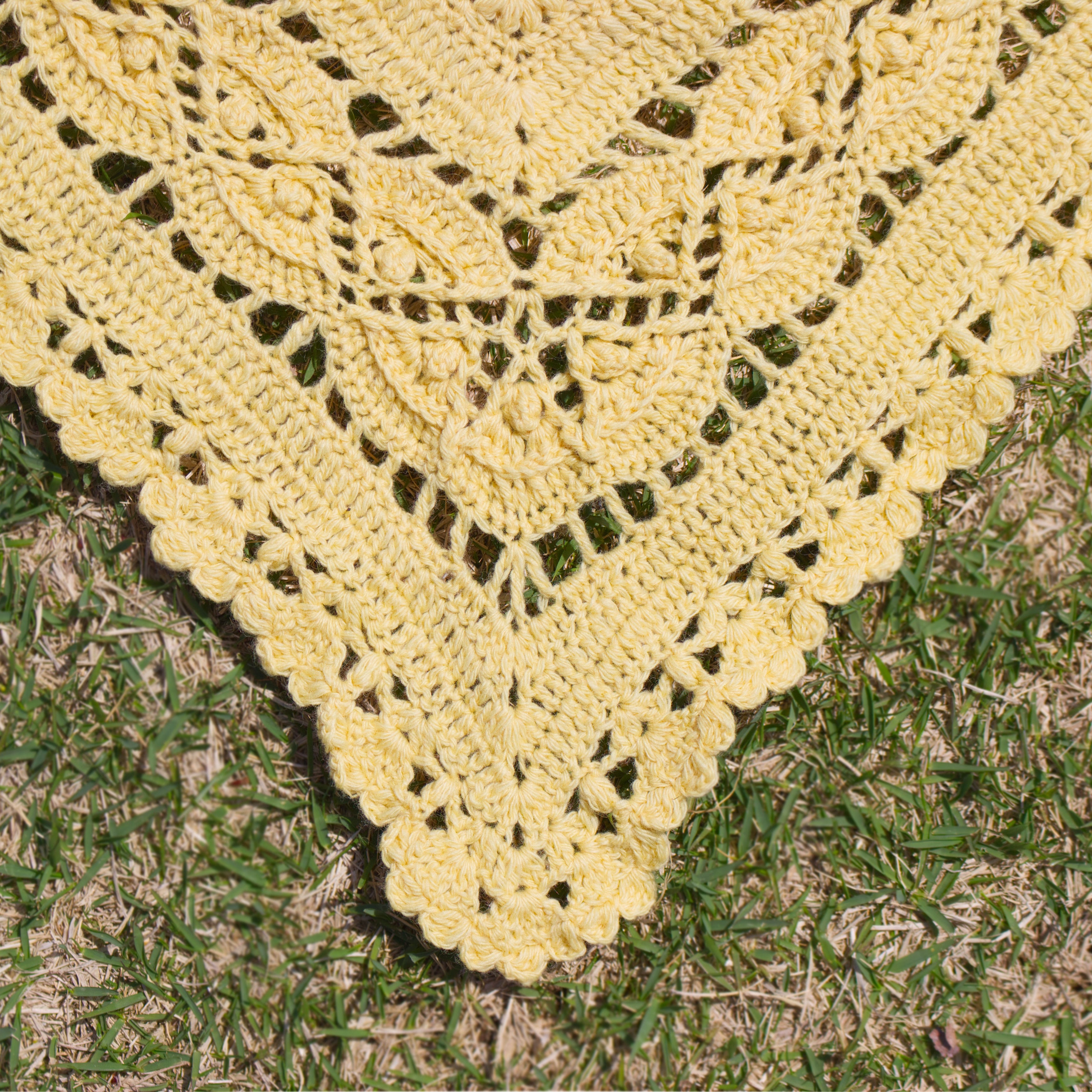 【パターン】Hiroka Shawl designed by 笠石あき(ヒロカショール)【PDF】