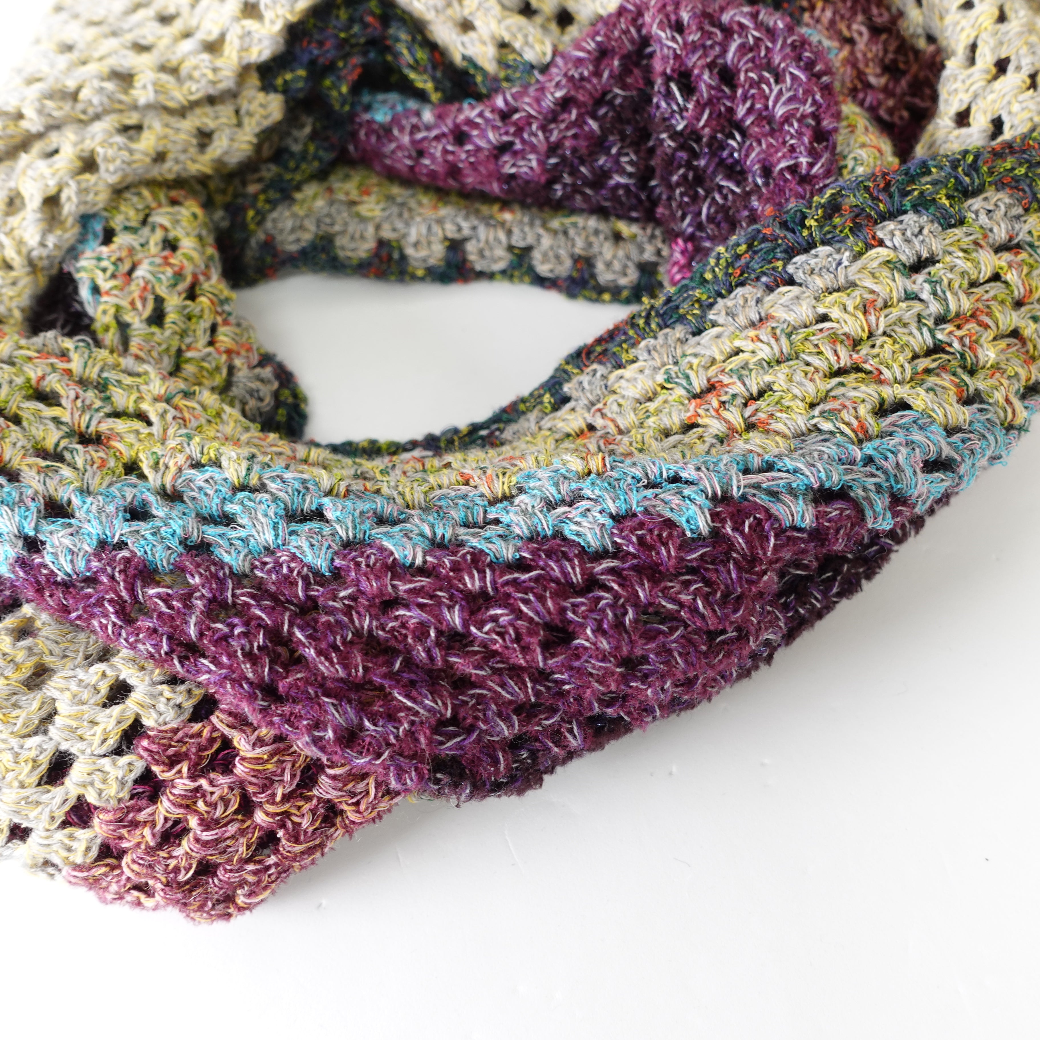 【パターン】かぎ針で編む三角ショール【PDF】