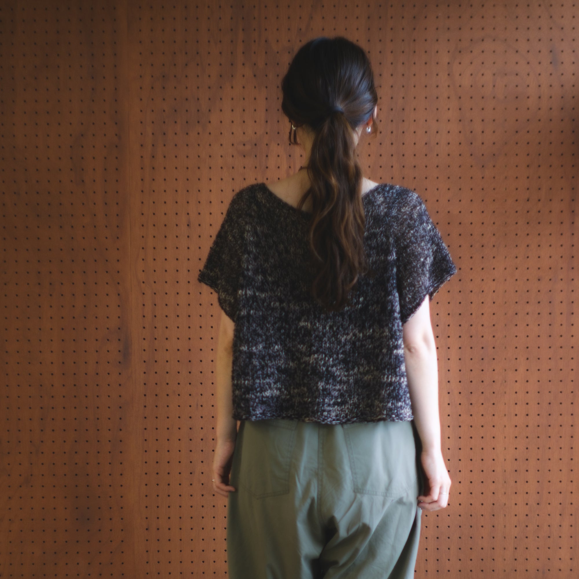 [Text Pattern] TUULI TEE designed by lumikka [PDF]