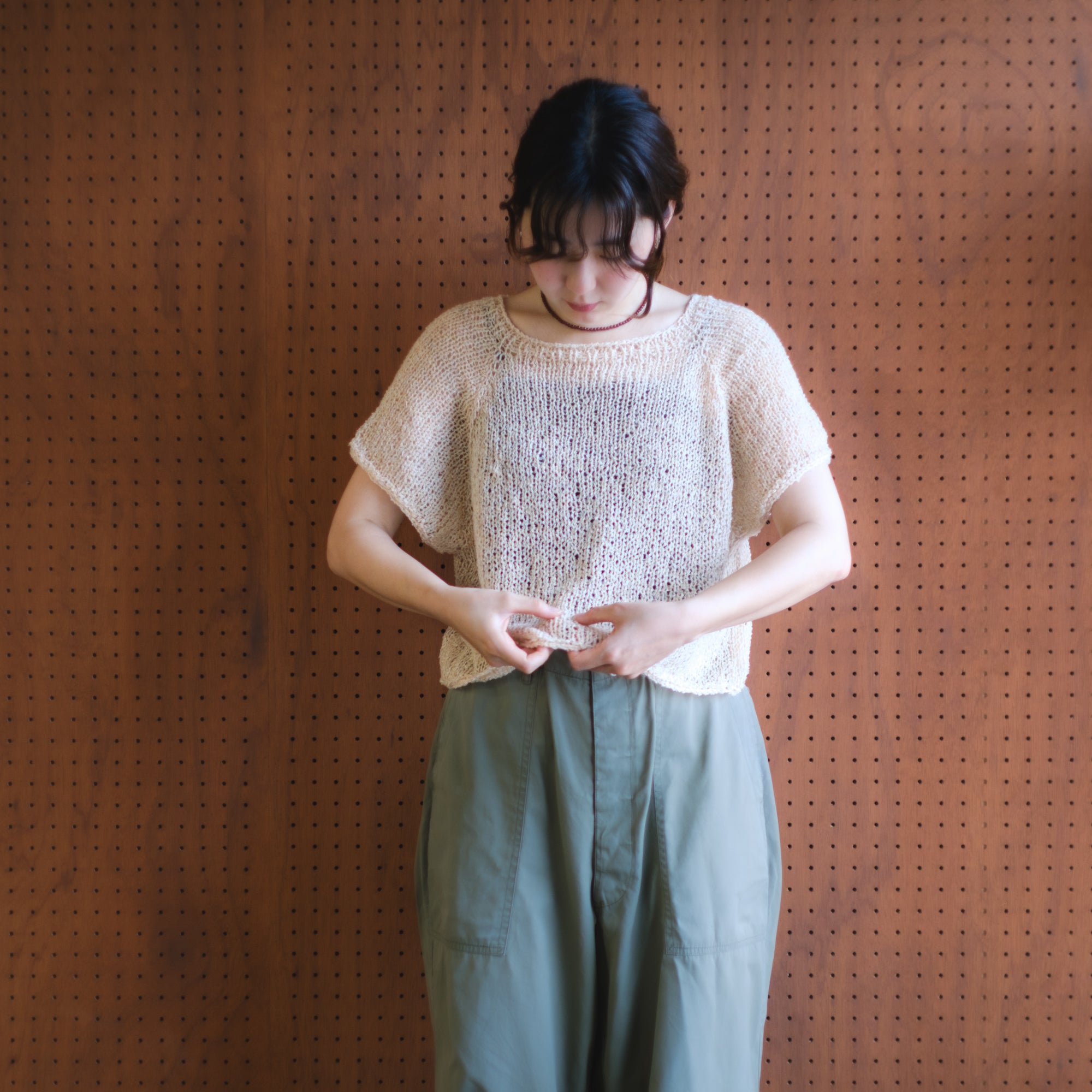 [Text Pattern] TUULI TEE designed by lumikka [PDF]