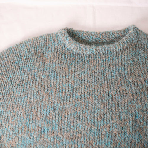 FLUORITE4本で編むざっくり編みのプルオーバーセット