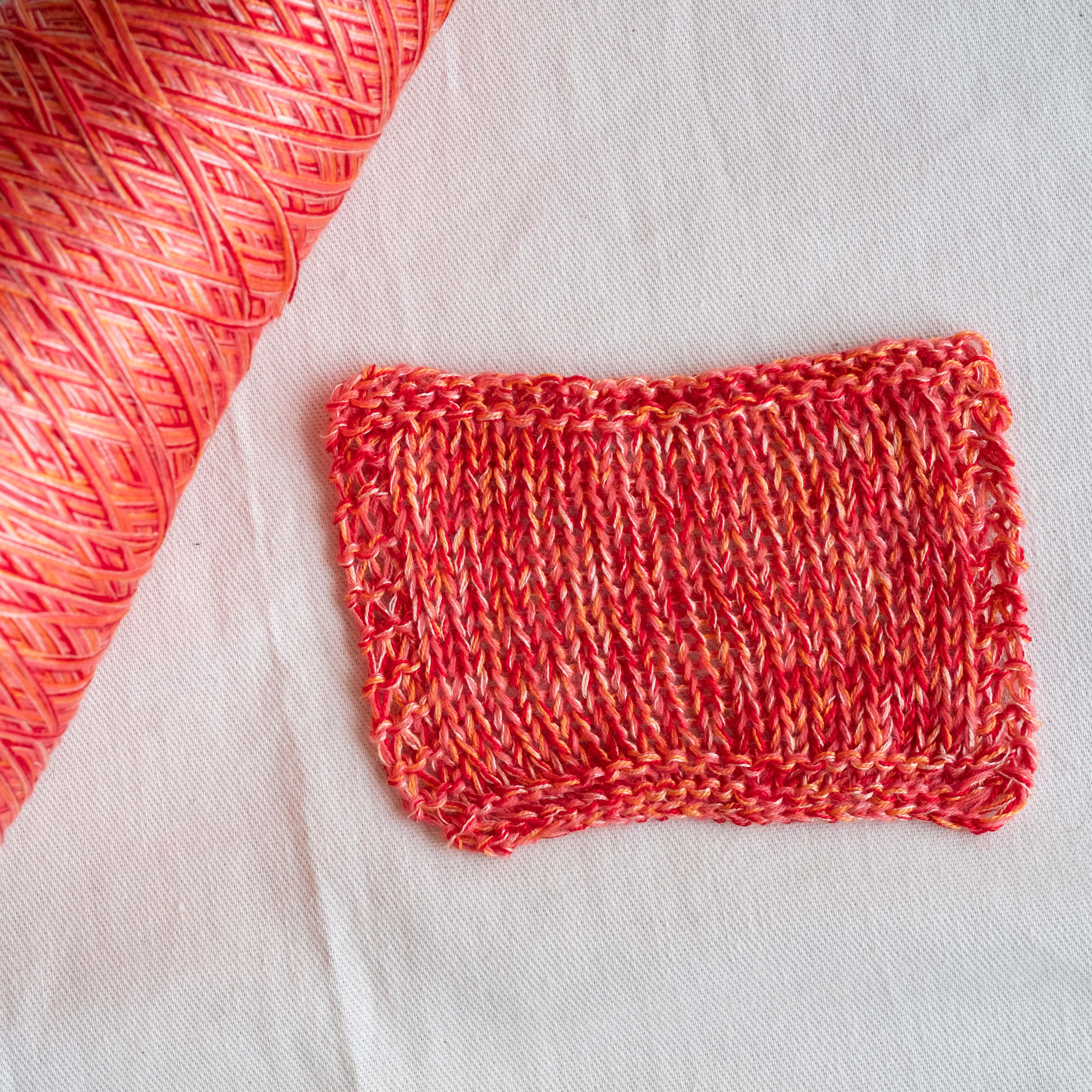 【Heritage】Petra Flame（カシミヤシルク・合細）（ITORICOT Concept Yarn）