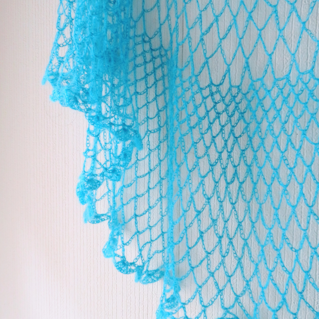 【パターン】Minamo Shawl designed by 笠石あき（ミナモショール）【PDF】
