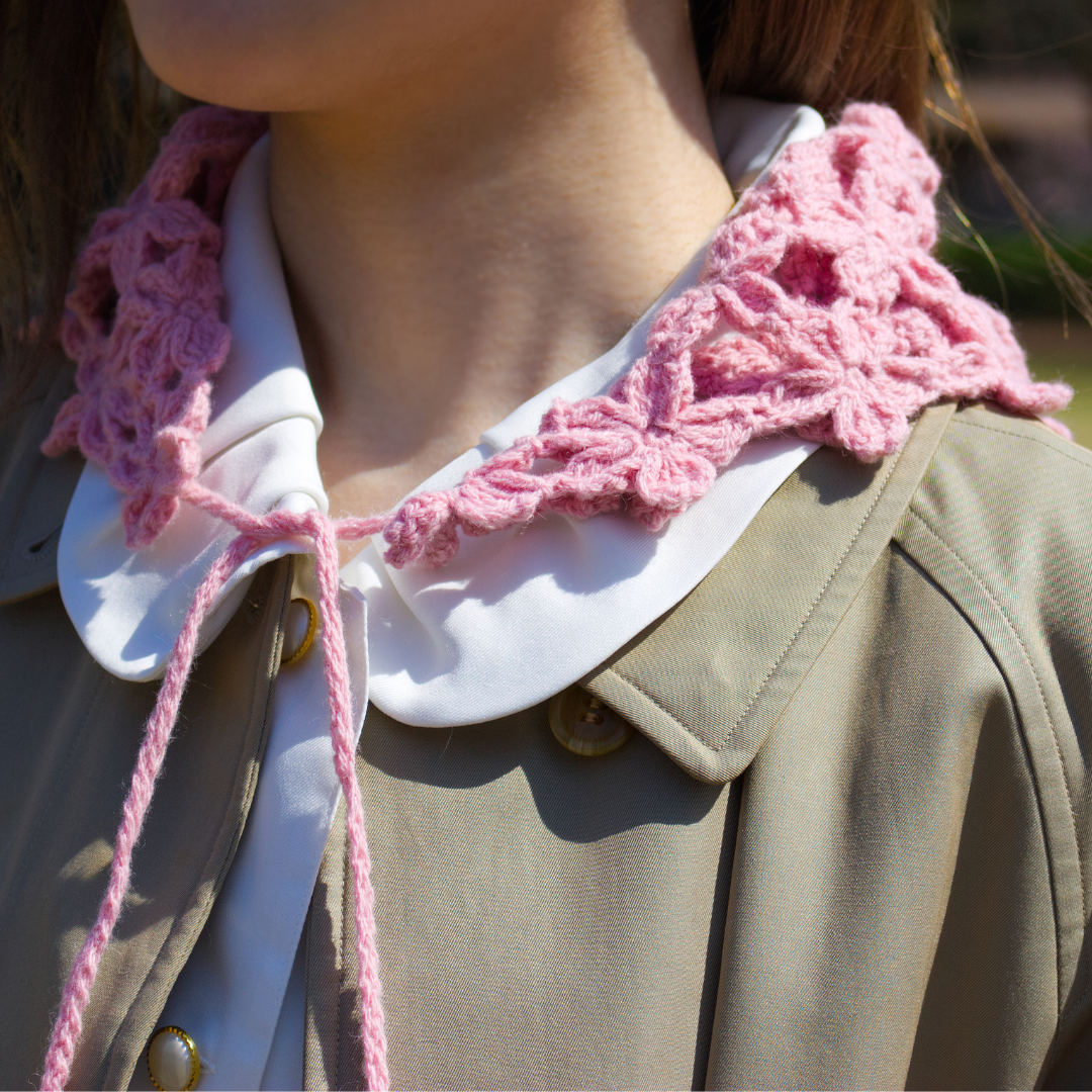 【パターン】Sakura Babushka & Scarf（サクラバブーシュカ&スカーフ）【PDF】