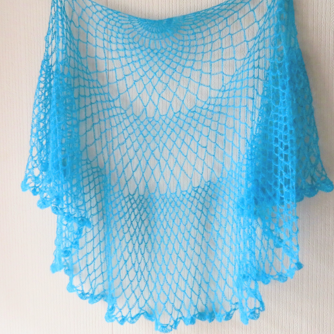 [Pattern] Minamo Shawl designed by Aki Kasaishi (Minamo Shawl) [PDF]