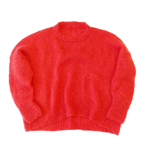 【パターン】ITORICOT オリジナルヤーンで編む、ざっくり編みのプルオーバー【PDF】