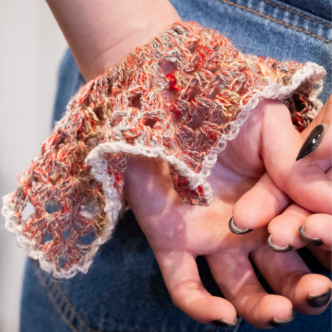 [Pattern] Granny Square Scrunchie [PDF]