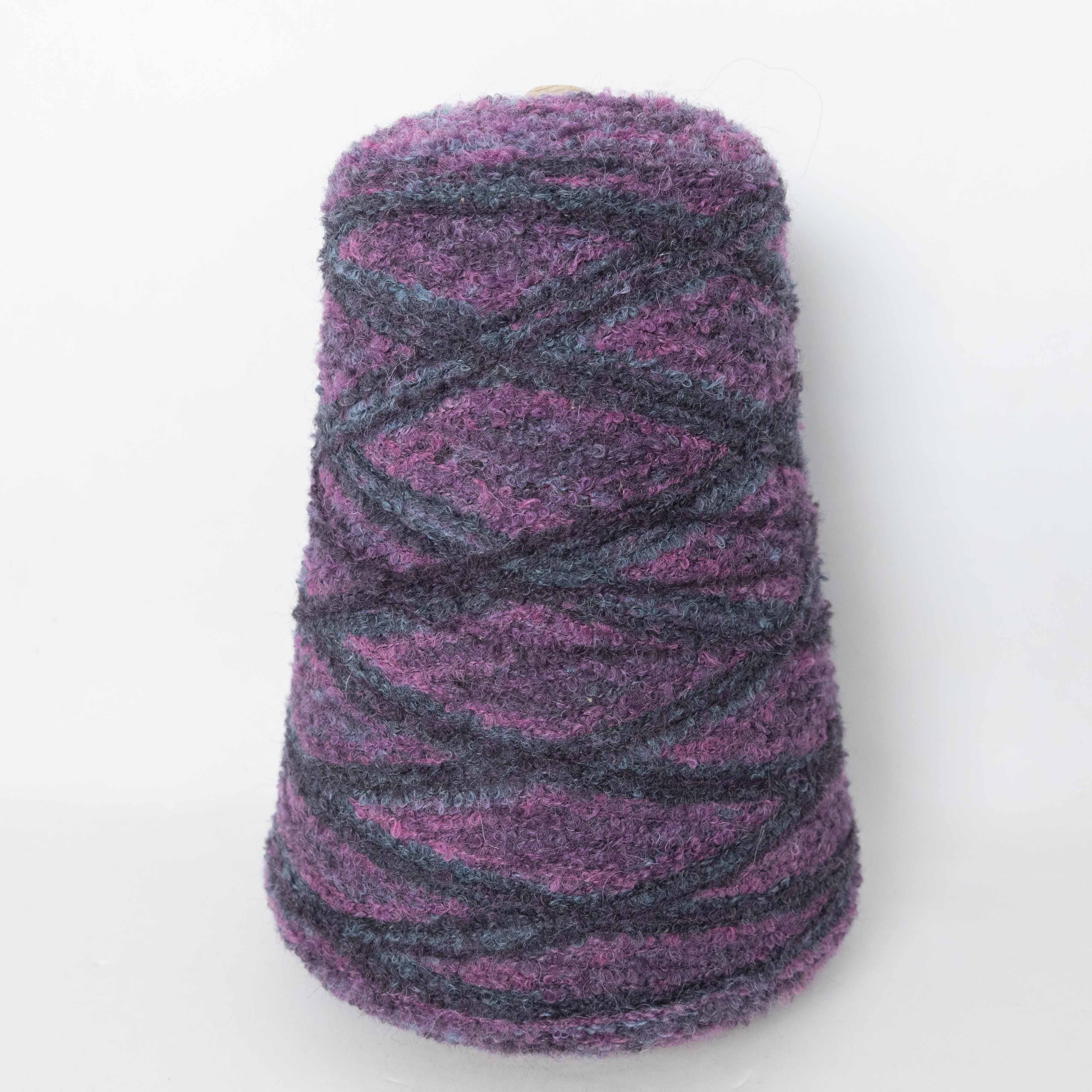 -mid project- 1/8 Airy Baby Alpaca Boucle Rainbow