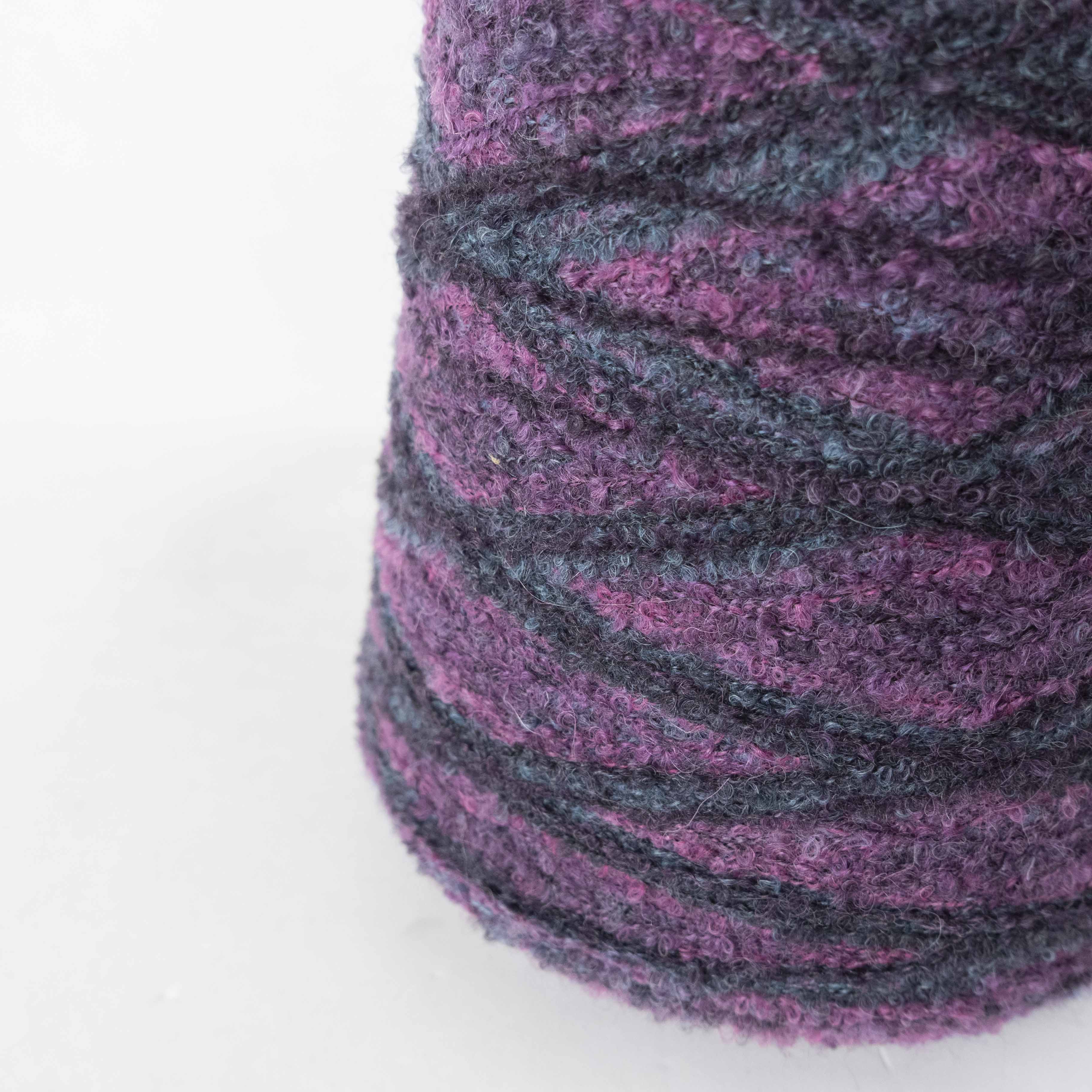 -mid project- 1/8 Airy Baby Alpaca Boucle Rainbow