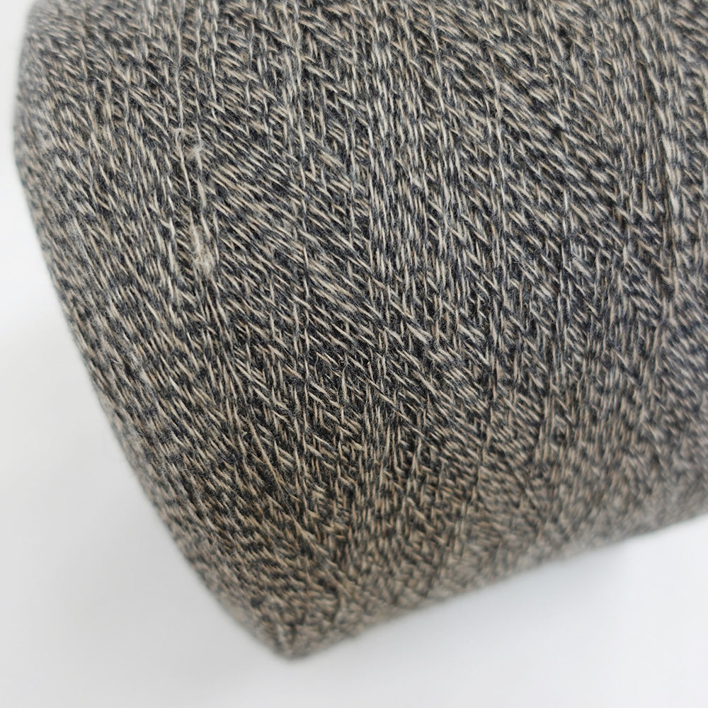 -big project- 2/28 メランジカシミヤ italy - beige×black