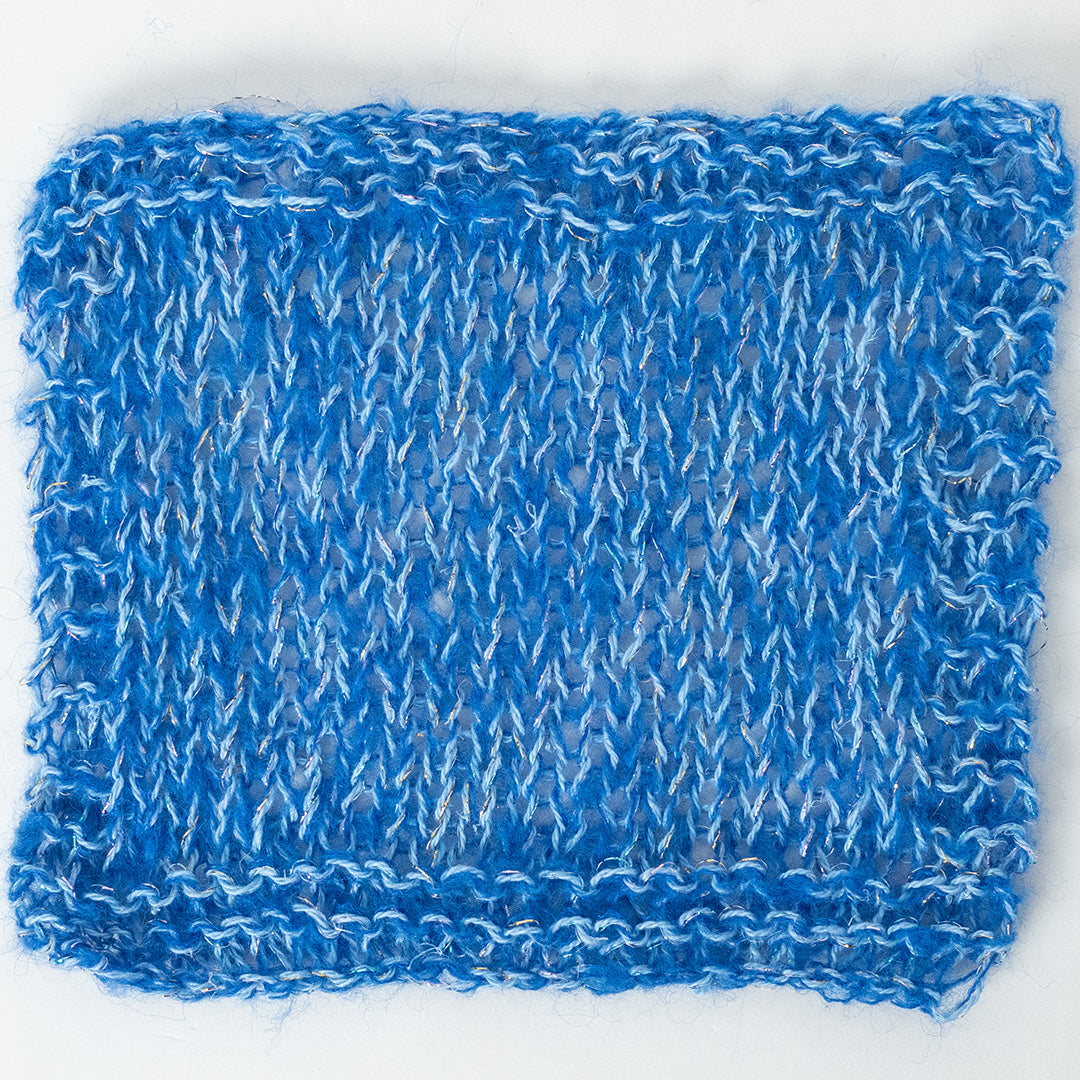 【カーディガンパターン無料】Sky Canvas【セット】（青を編もう）