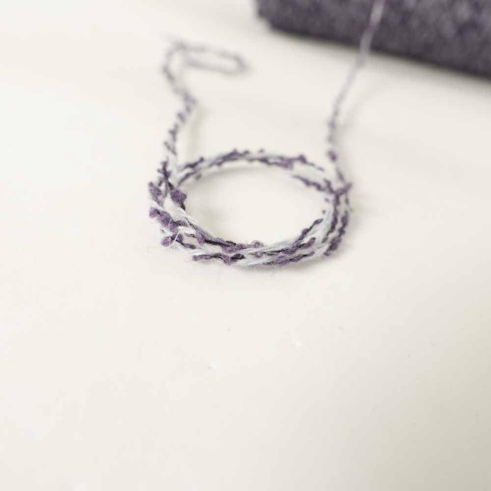 [15] [Only one available] -big project- 1/6 Gentian Boucle - Purple Mix