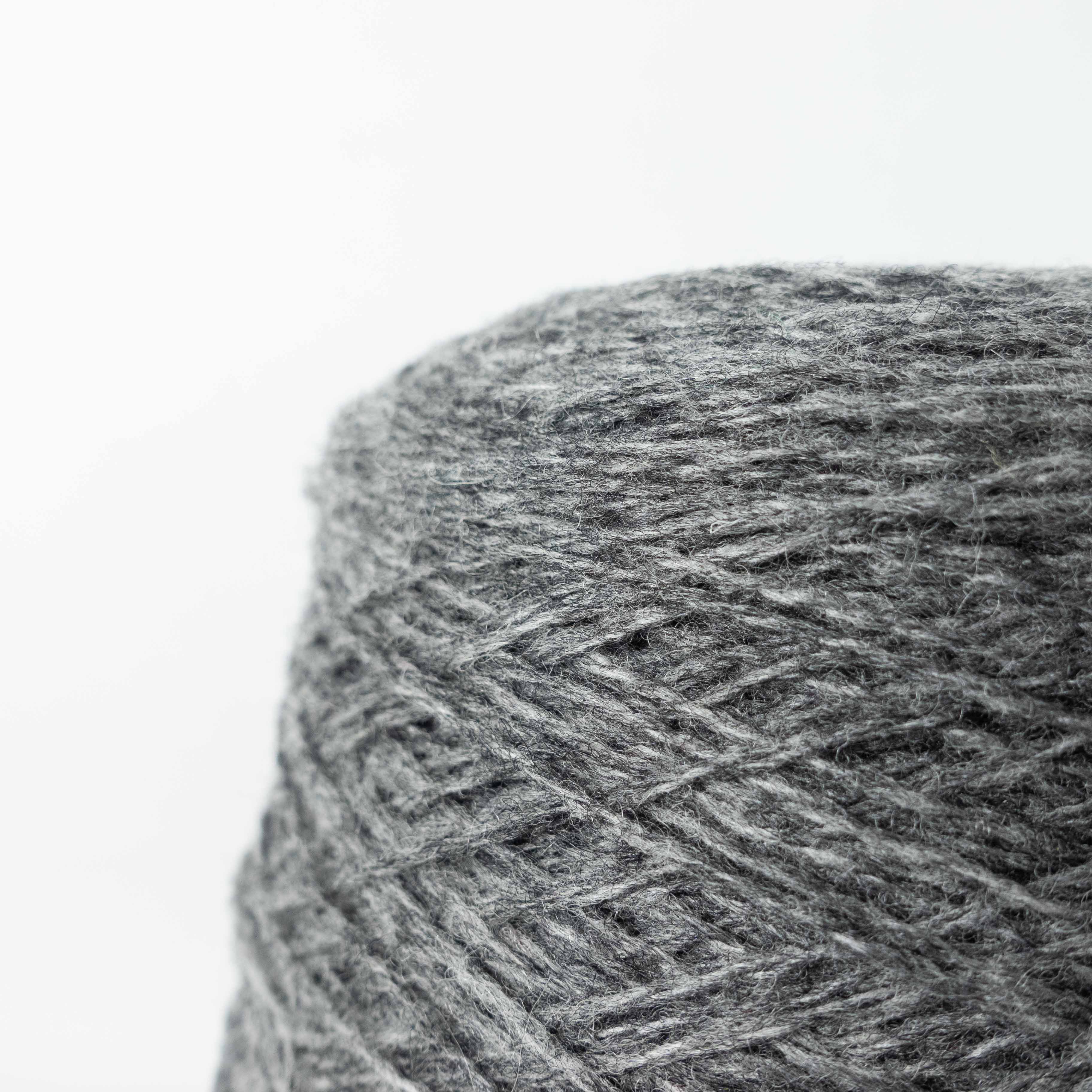 -big project- 1/4 エアリーウール - メランジグレー