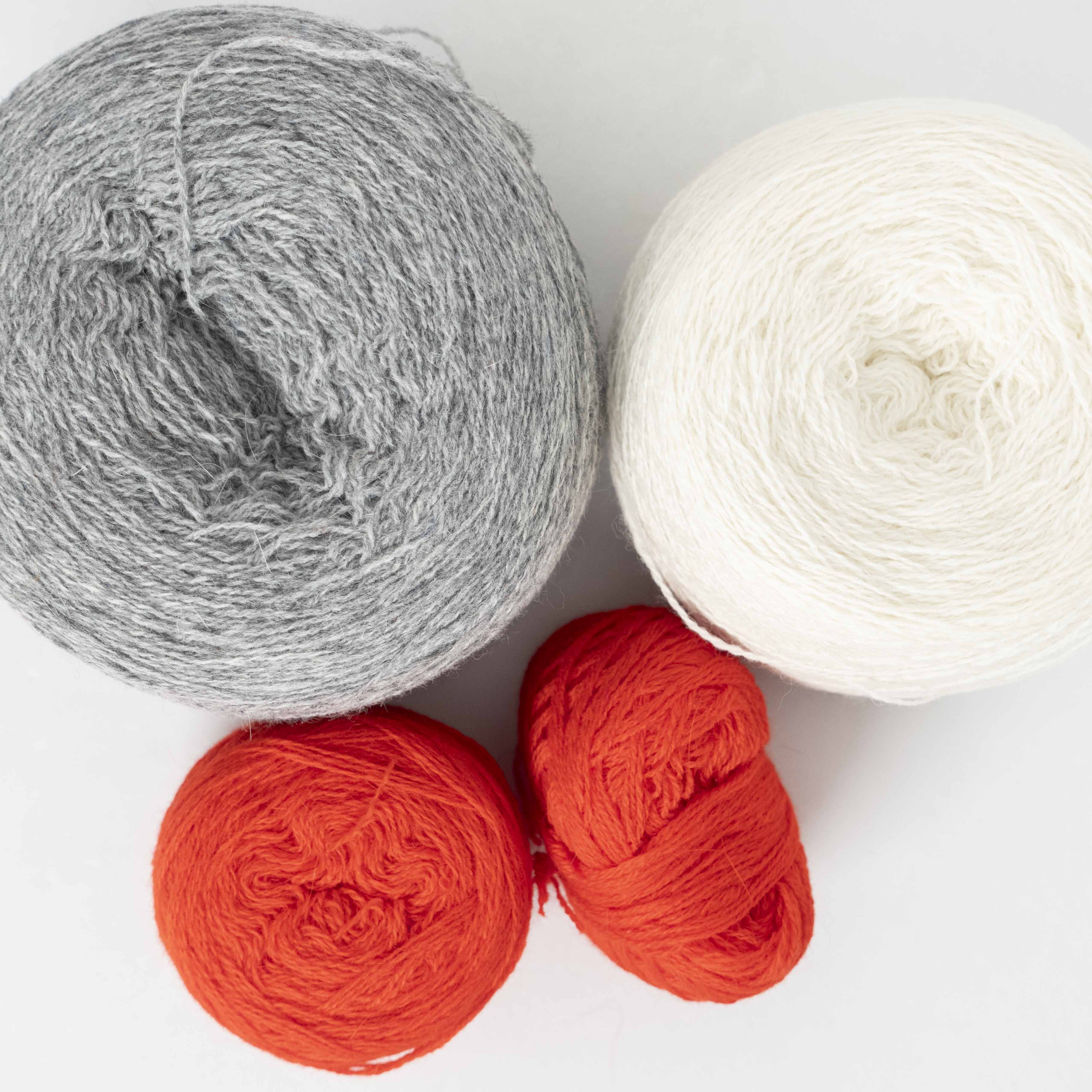 【合計200g】ウール系！玉巻き詰め合わせランダムセット