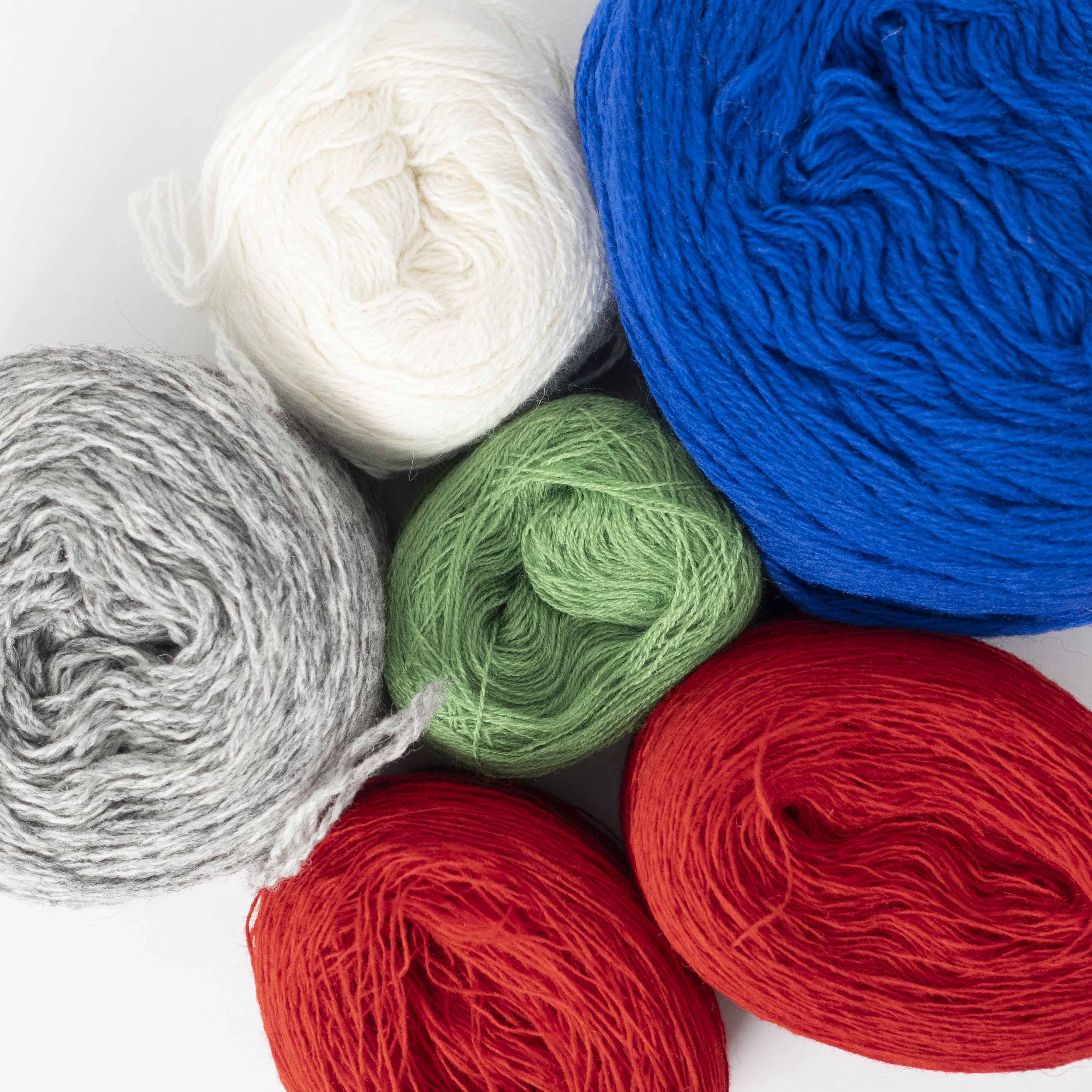 【合計200g】ウール系！玉巻き詰め合わせランダムセット