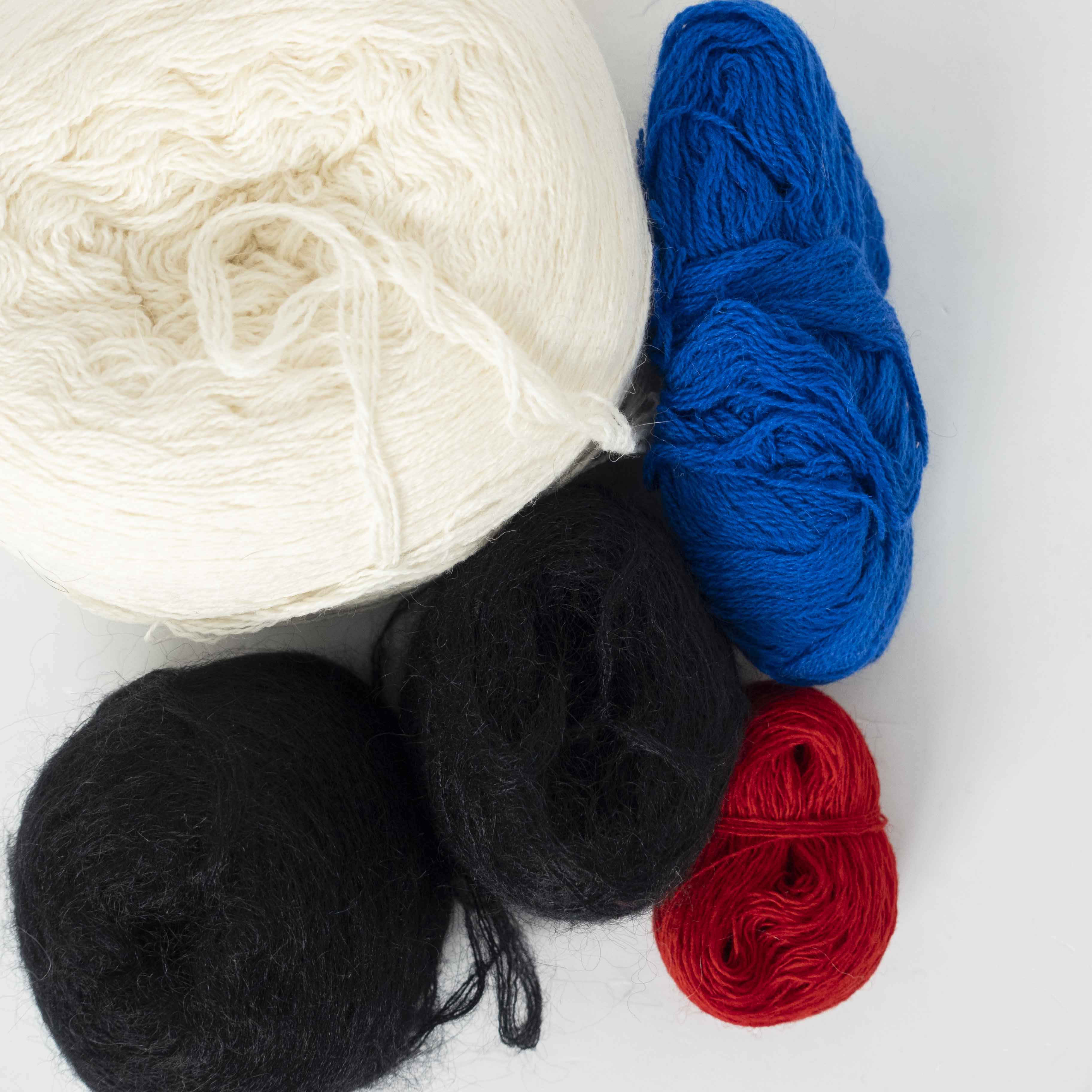 【合計200g】ウール系！玉巻き詰め合わせランダムセット