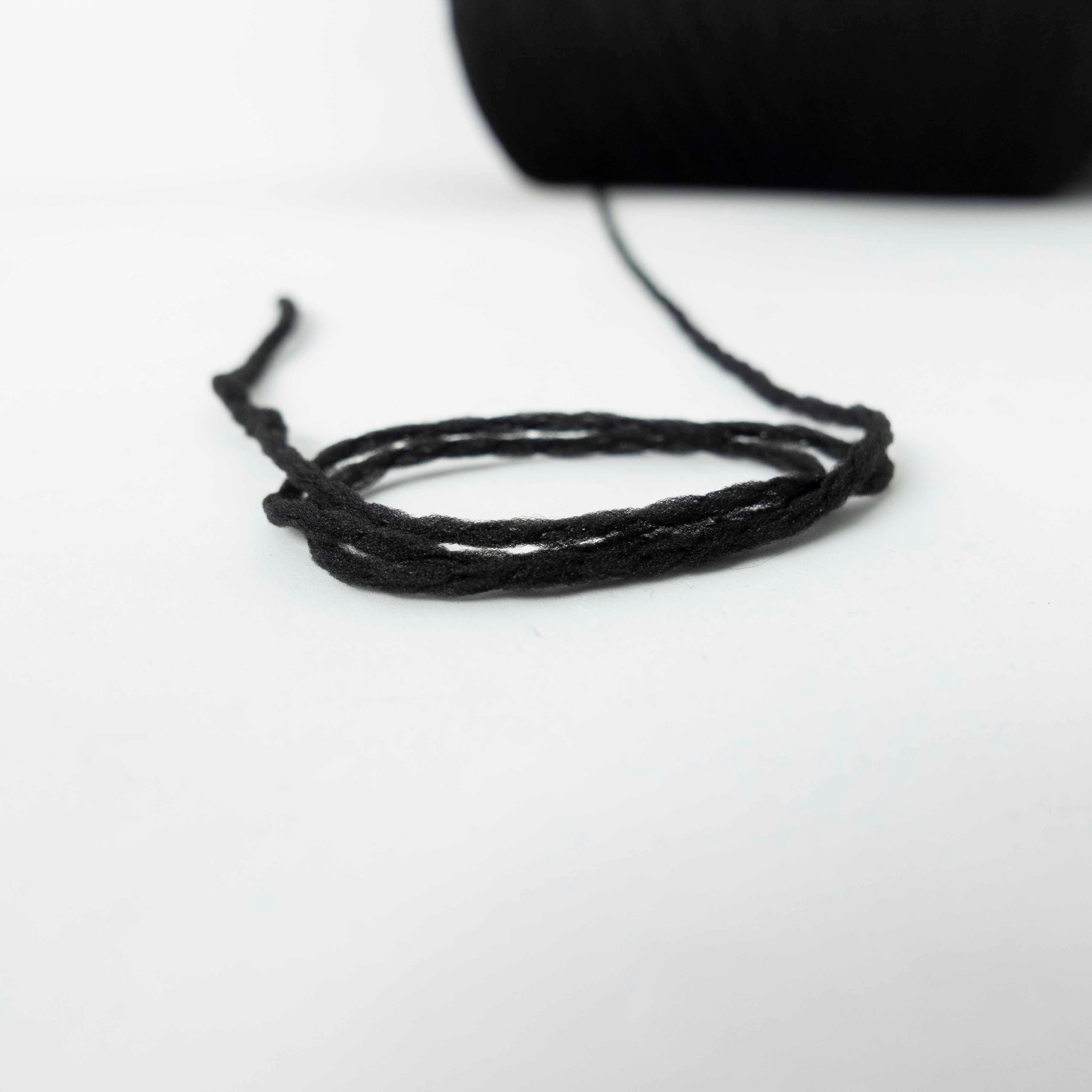 -mid project-1/6.5 high stretch polyester - black