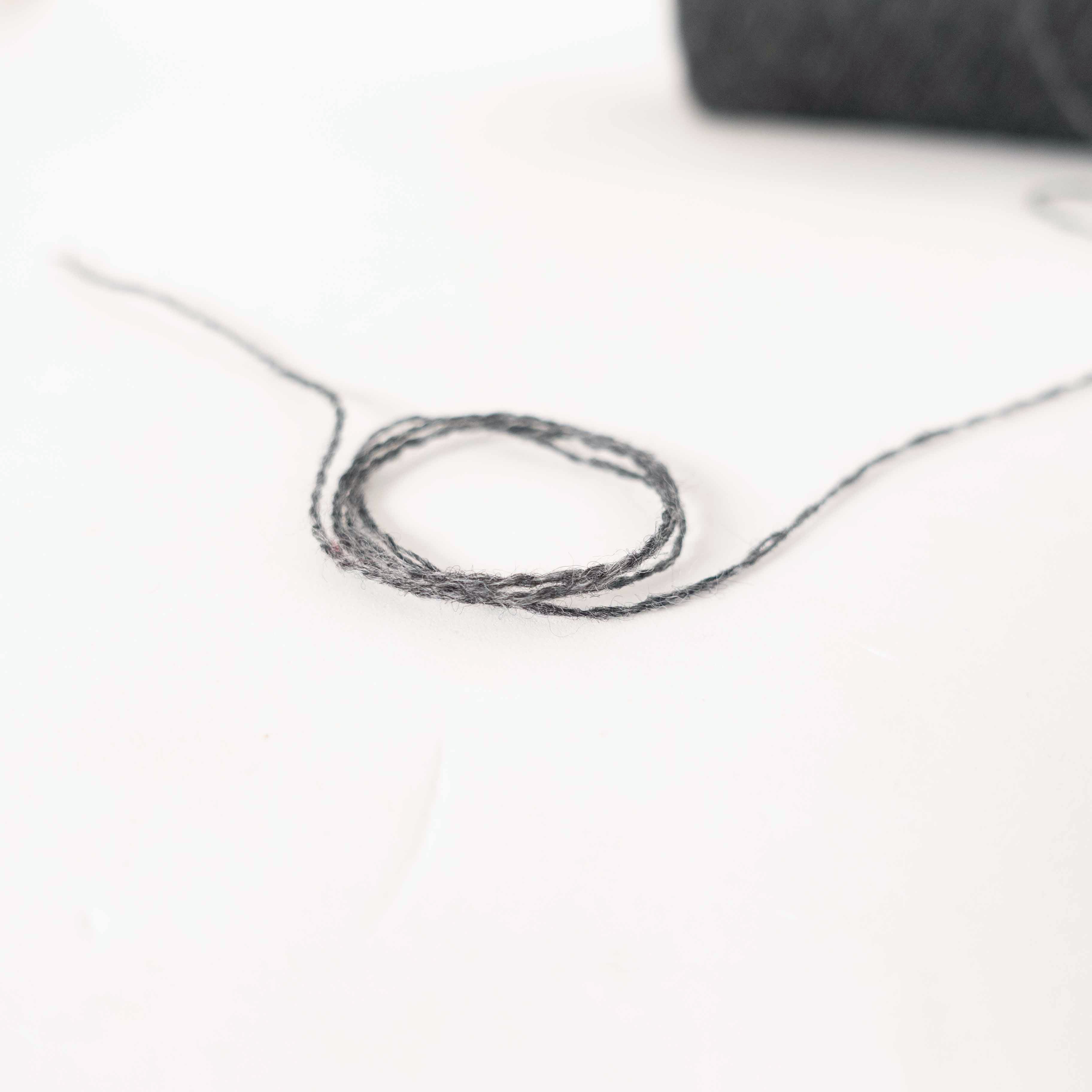 2/26 メリノオプティモカシミヤ(カシミヤ30%) - グレー