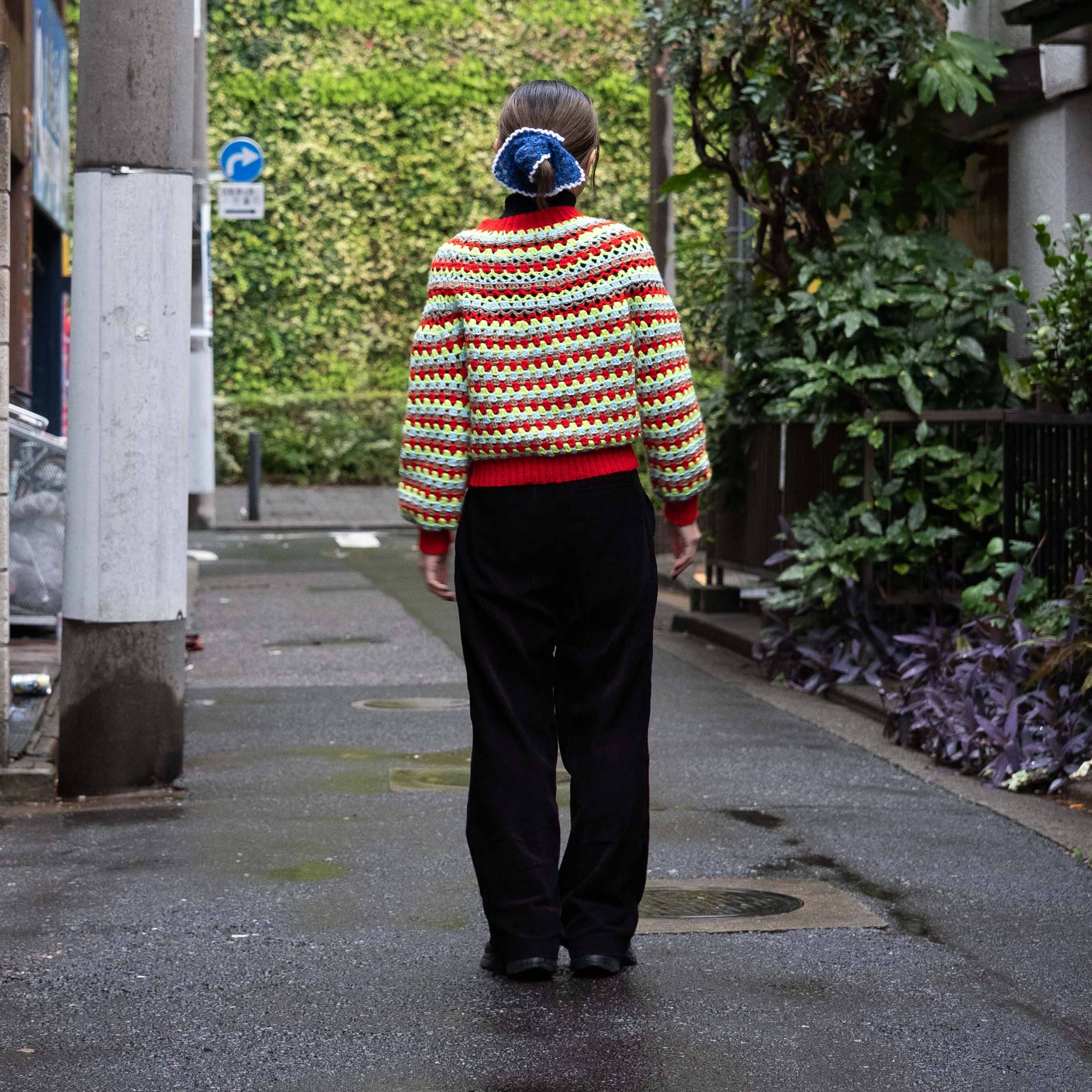 【パターン】Snowdrop Sweater designed by 気分屋にっしぃ（スノードロップセーター） 【PDF】【解説動画付き】