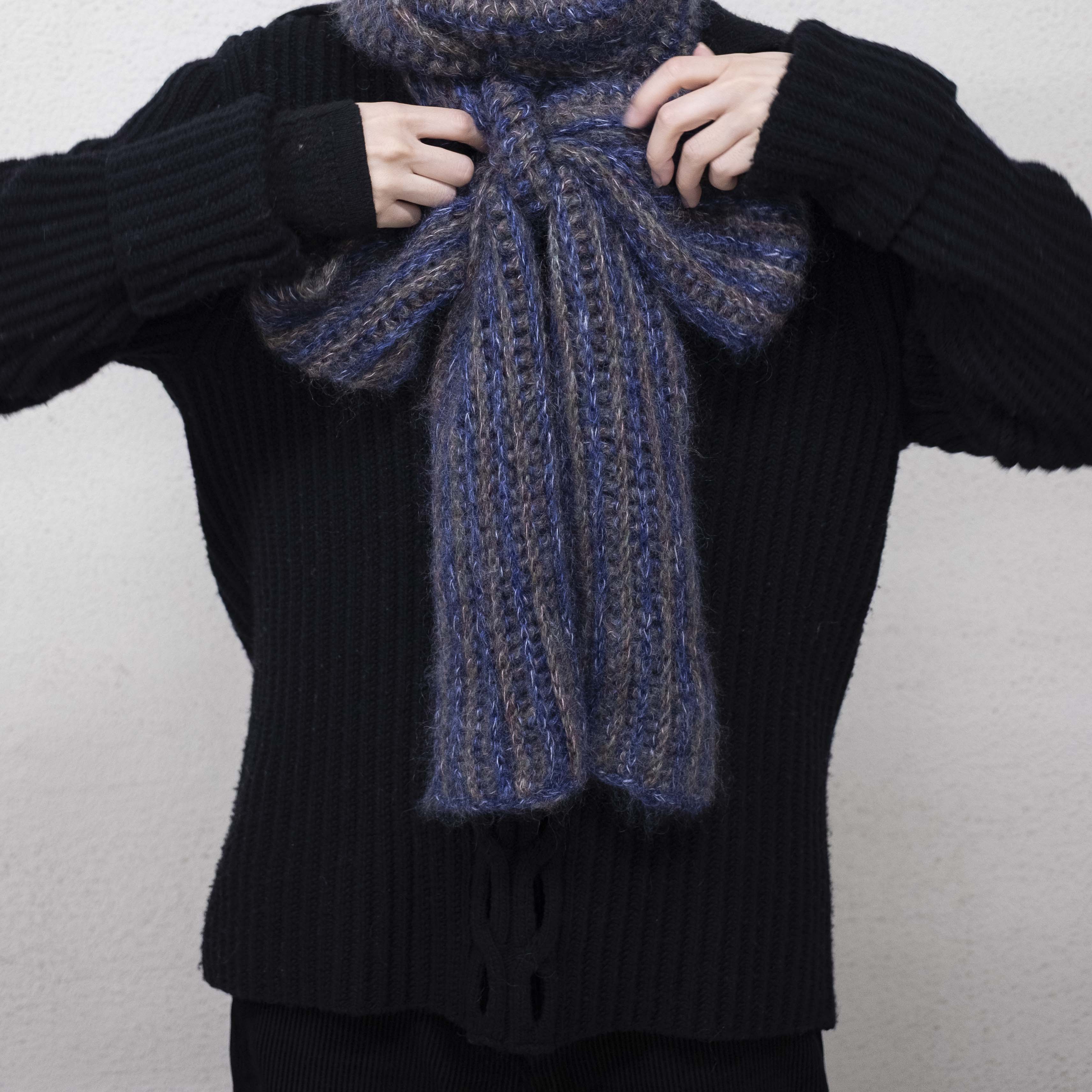 【パターン】Rose Muffler（ローズマフラー）【PDF】