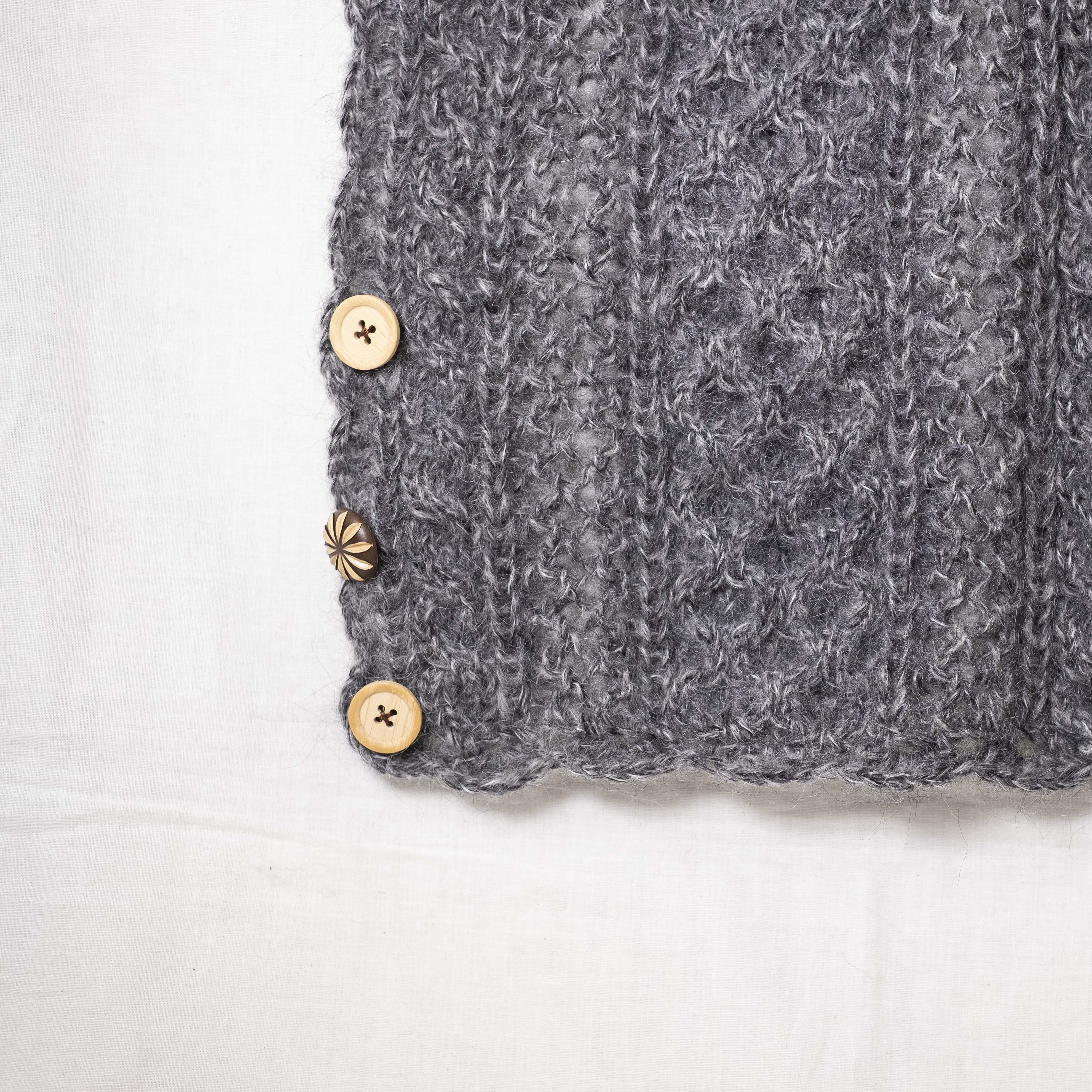 [Pattern] Fluffy 3-way shawl designed by Miho Ogura [PDF]